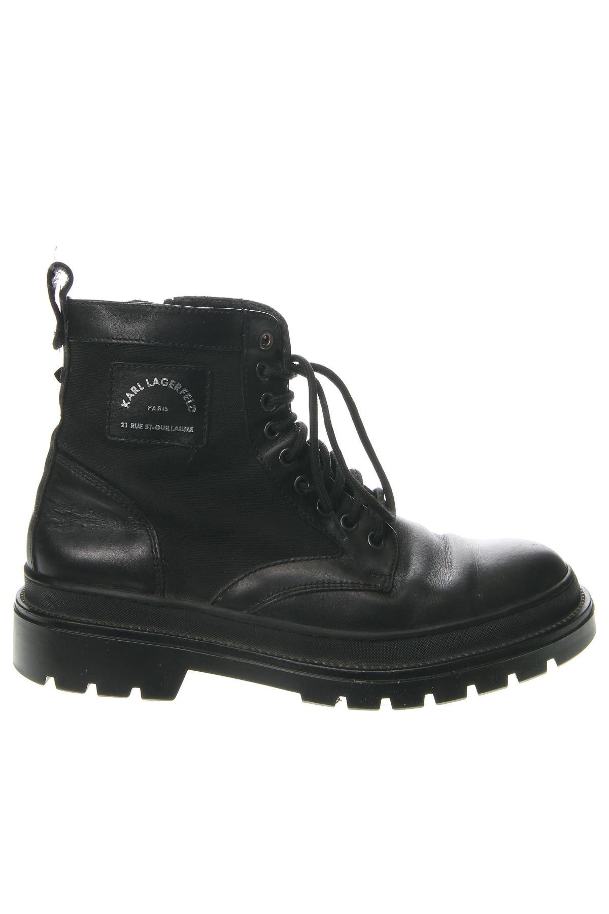 Ανδρικά παπούτσια Karl Lagerfeld, Μέγεθος 42, Χρώμα Μαύρο, Τιμή 89,90 €