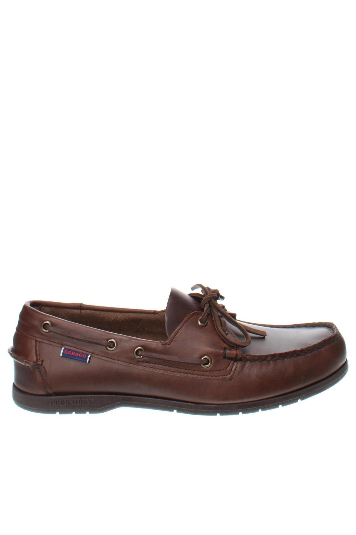 Мъжки обувки Sebago, Размер 44, Цвят Кафяв, Цена 168,60 лв.