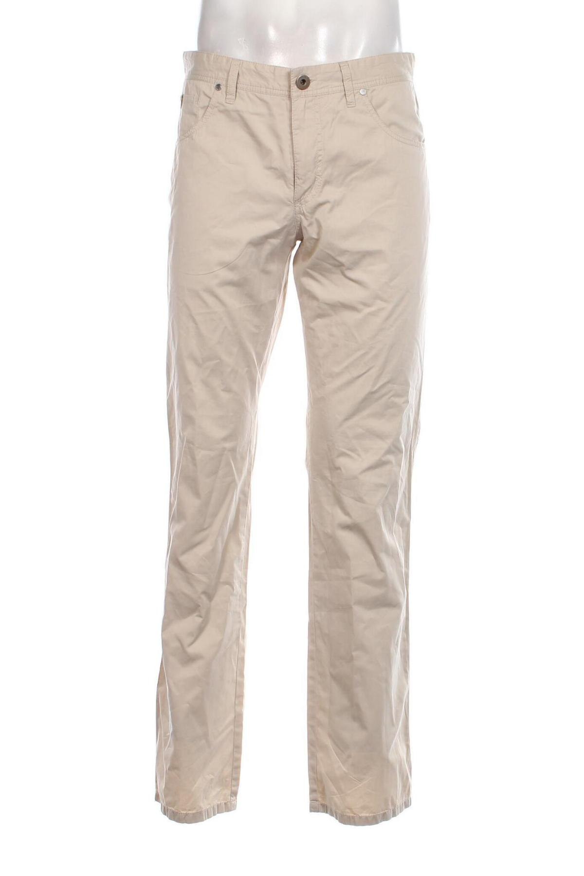 Herrenhose Alberto, Größe M, Farbe Beige, Preis 22,40 €