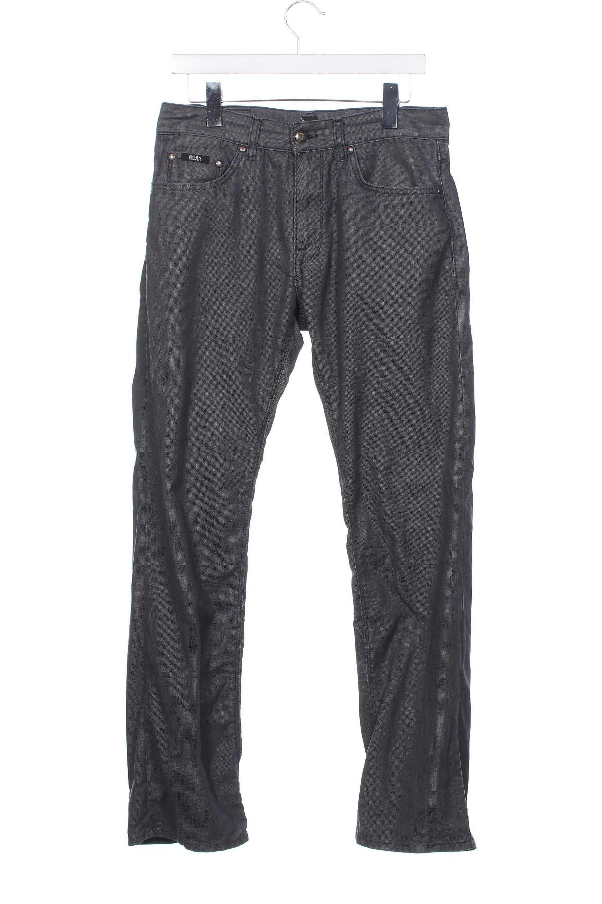 Мъжки панталон BOSS, Размер M, Цвят Син, Цена 54,16 лв.