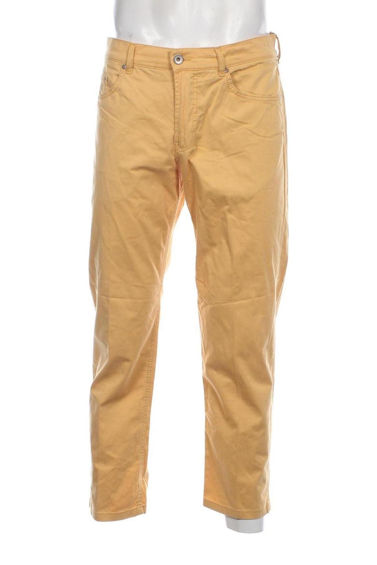 Ανδρικό παντελόνι Brax, Μέγεθος M, Χρώμα Κίτρινο, Τιμή 12,66 €