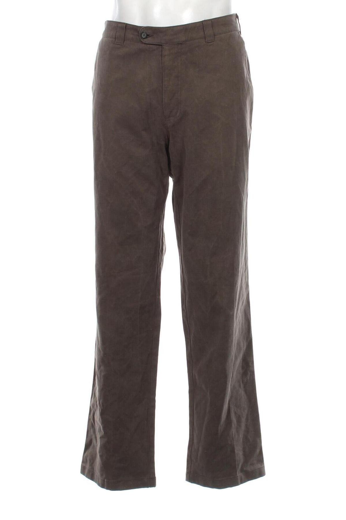 Pantaloni de bărbați Canda, Mărime L, Culoare Verde, Preț 14,31 Lei