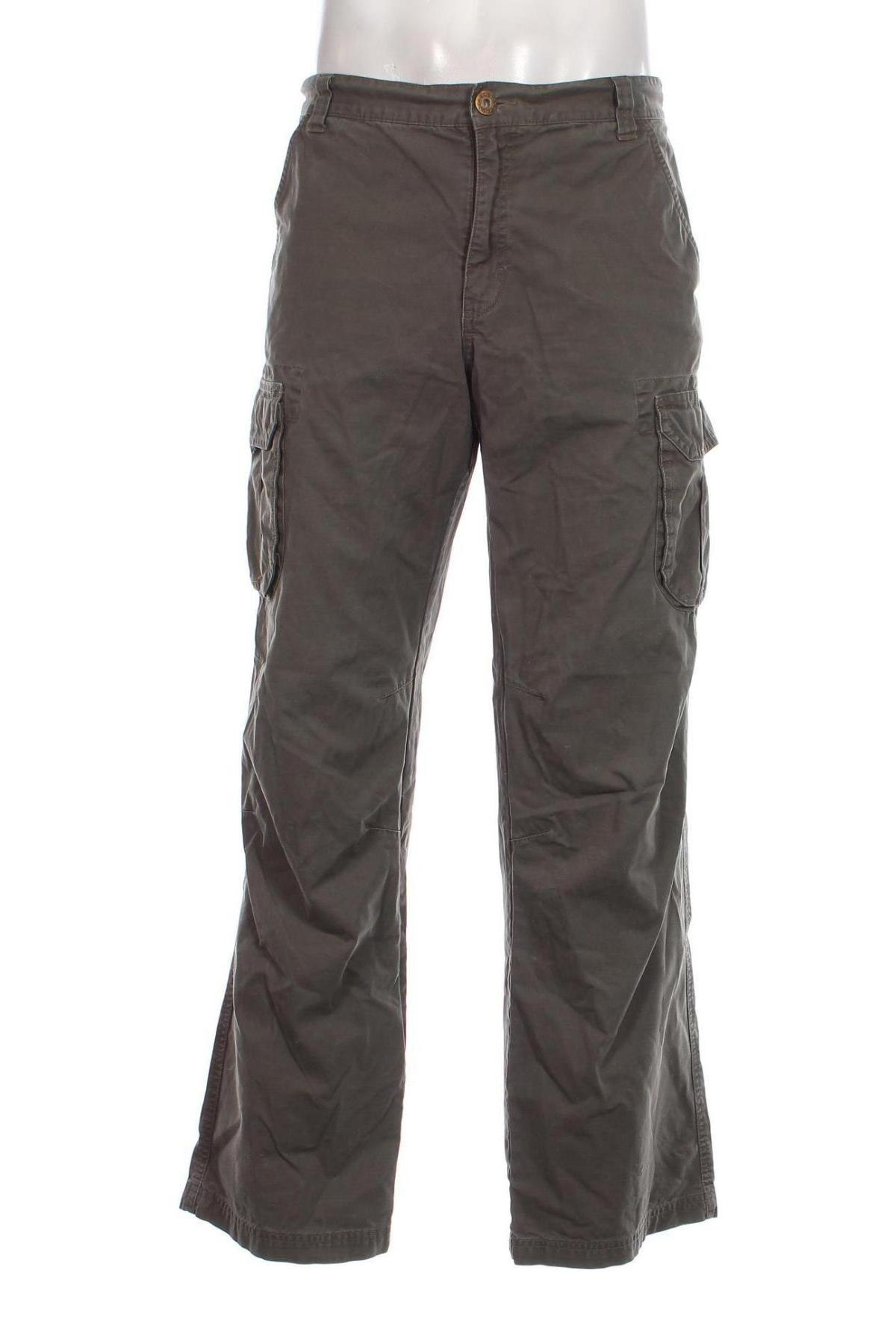 Pantaloni de bărbați Decathlon, Mărime L, Culoare Verde, Preț 42,38 Lei