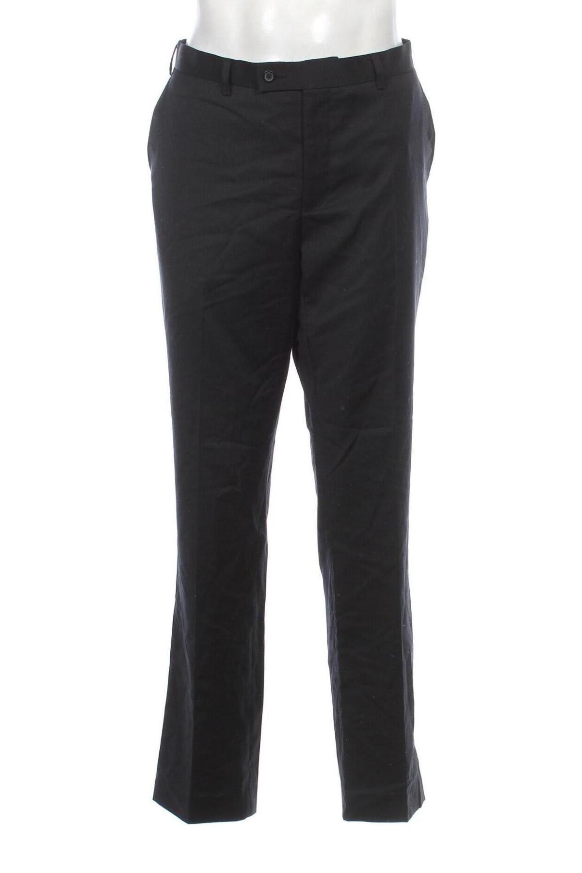 Мъжки панталон Dressmann, Размер L, Цвят Черен, Цена 10,25 лв.