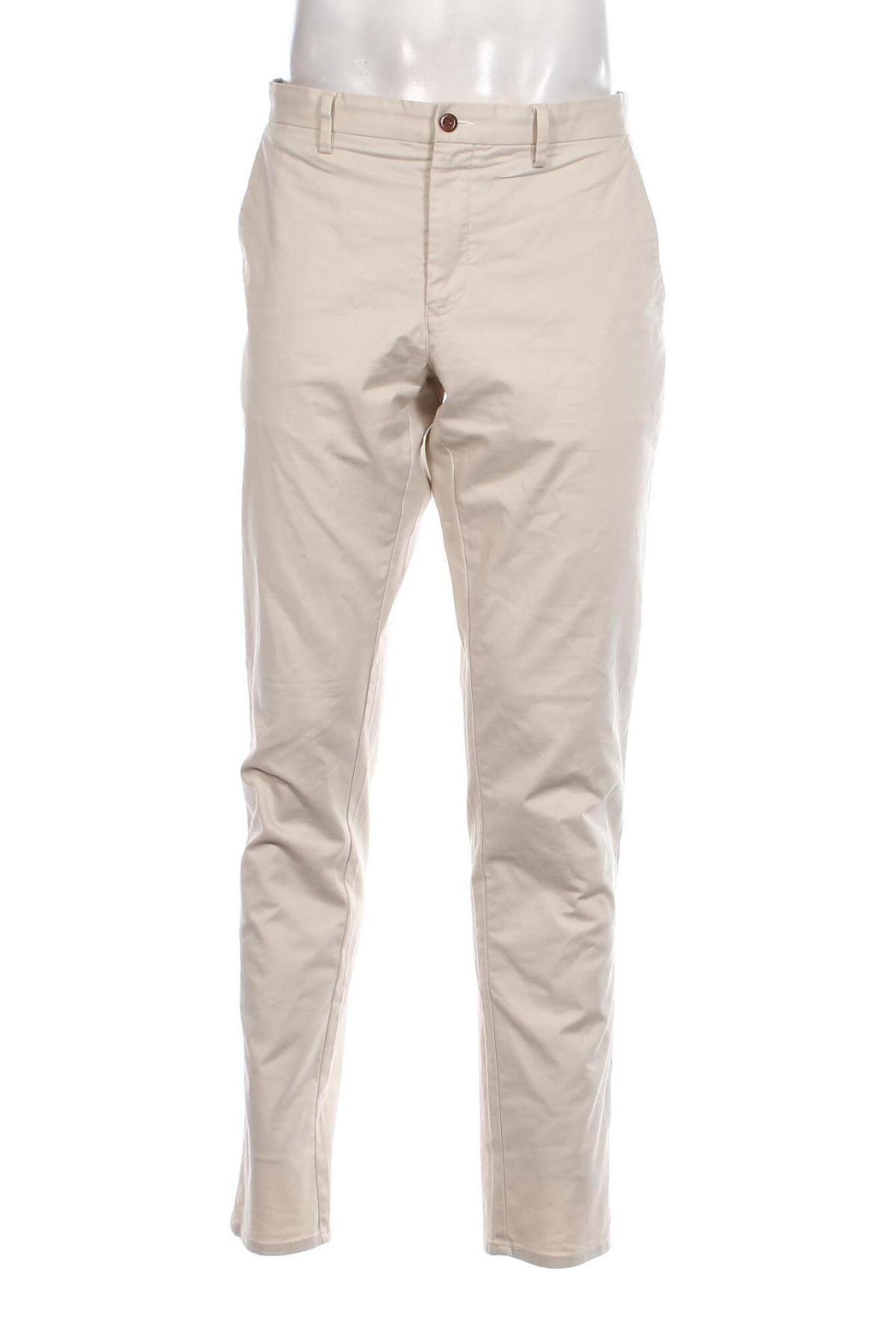 Ανδρικό παντελόνι Gant, Μέγεθος M, Χρώμα  Μπέζ, Τιμή 35,84 €