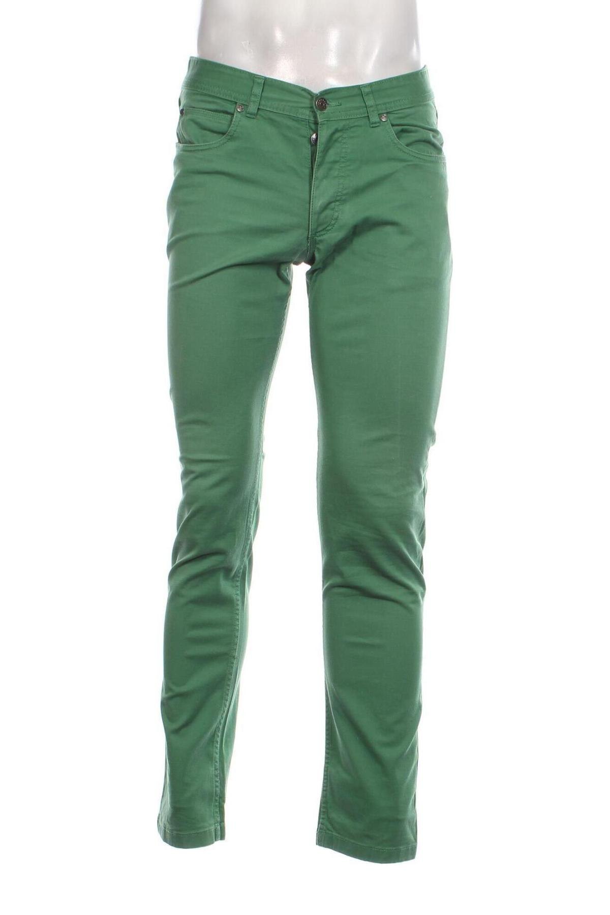 Мъжки панталон H&M, Размер M, Цвят Зелен, Цена 16,62 лв.