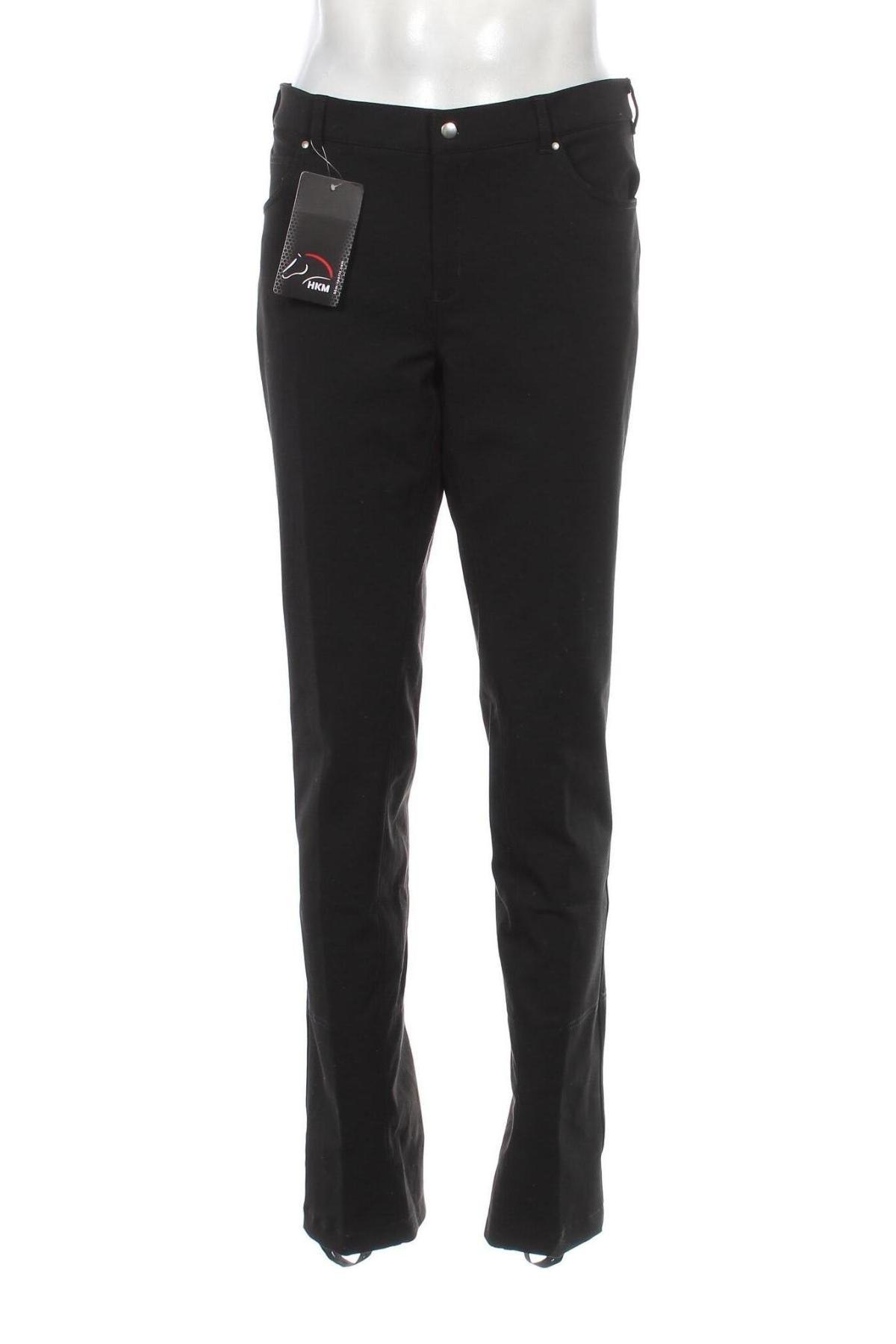 Ανδρικό παντελόνι HKM, Μέγεθος L, Χρώμα Μαύρο, Τιμή 10,43 €