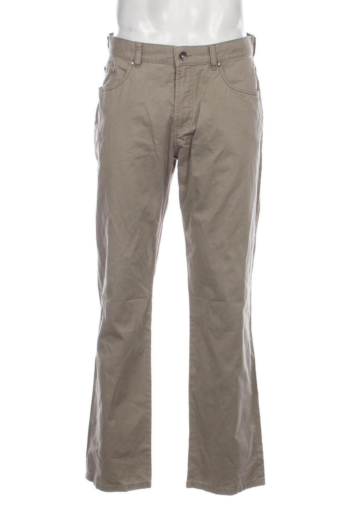 Ανδρικό παντελόνι Henson & Henson, Μέγεθος L, Χρώμα  Μπέζ, Τιμή 4,49 €