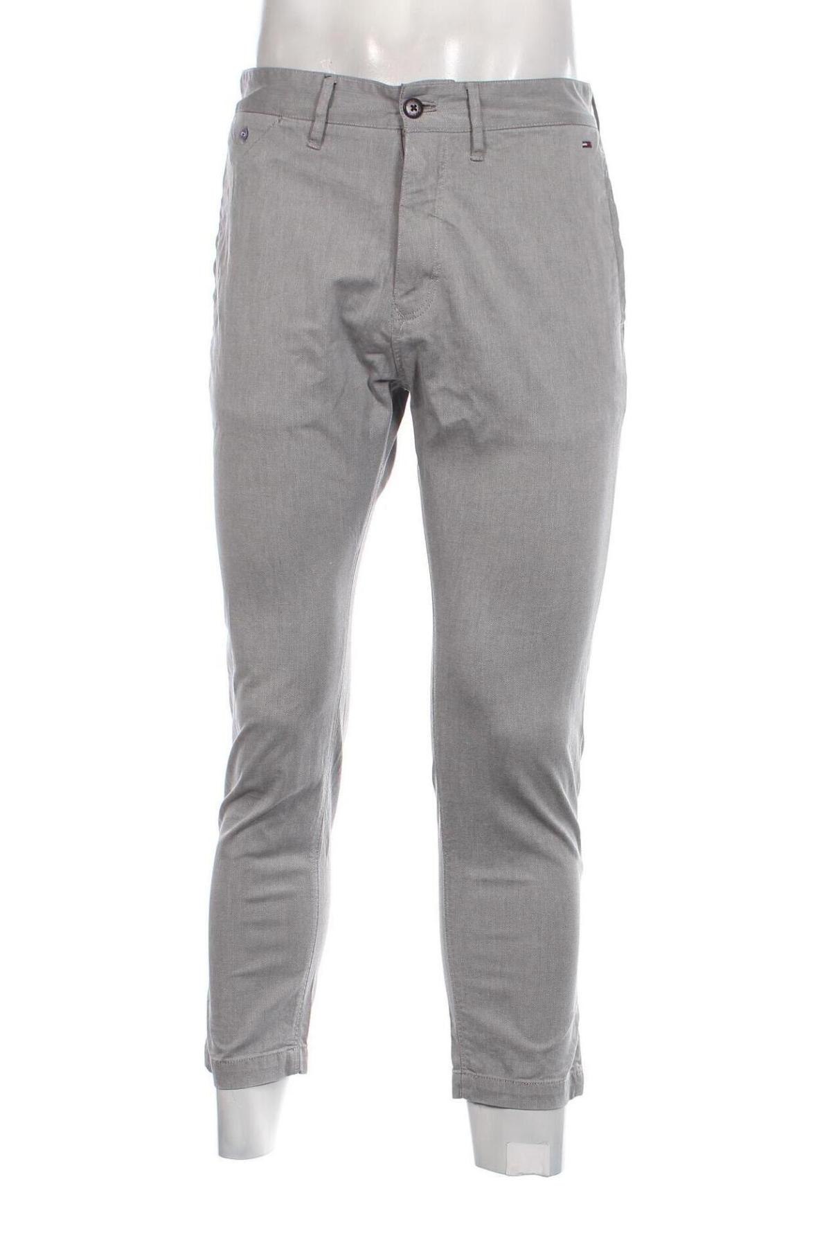 Pantaloni de bărbați Hilfiger Denim, Mărime S, Culoare Gri, Preț 180,03 Lei