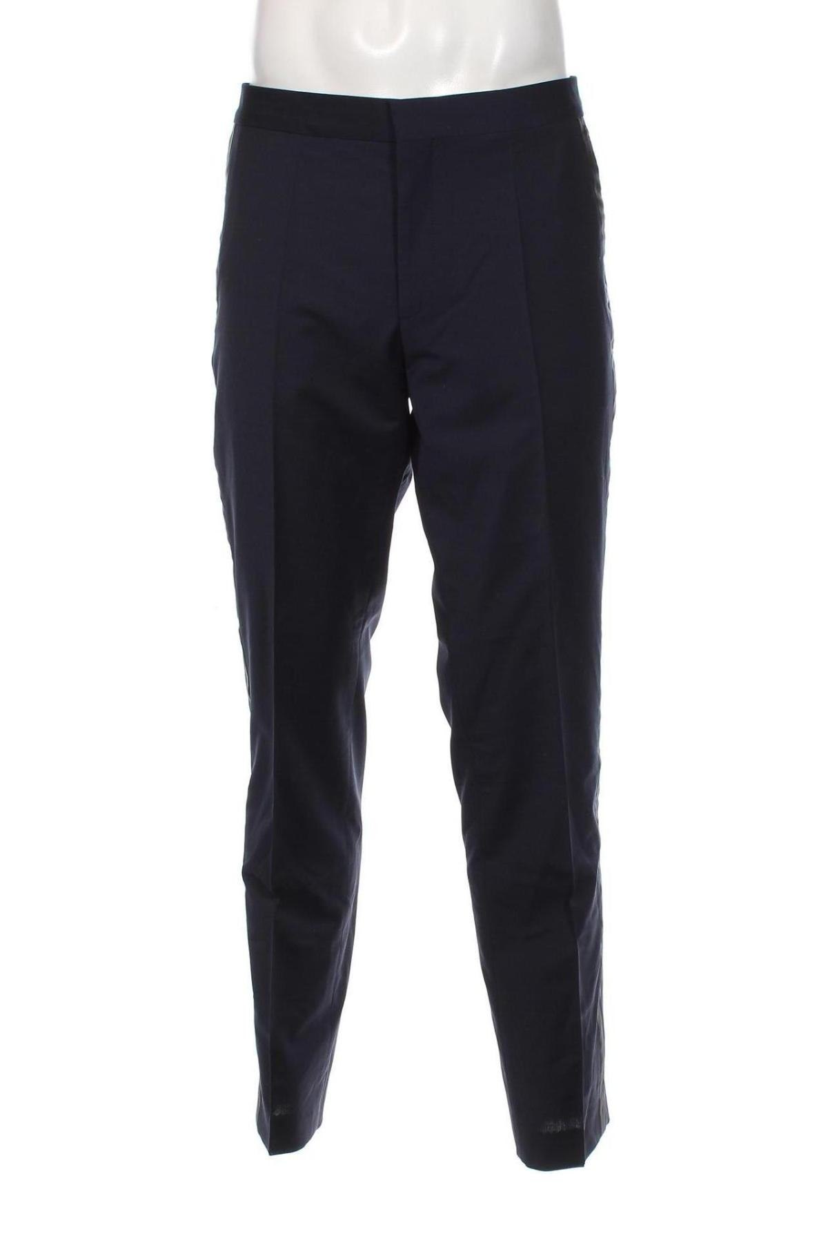 Мъжки панталон Hugo Boss, Размер L, Цвят Син, Цена 254,00 лв.