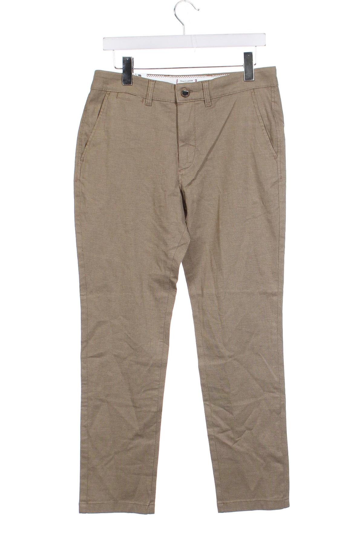 Мъжки панталон Jack & Jones, Размер M, Цвят Бежов, Цена 18,60 лв.