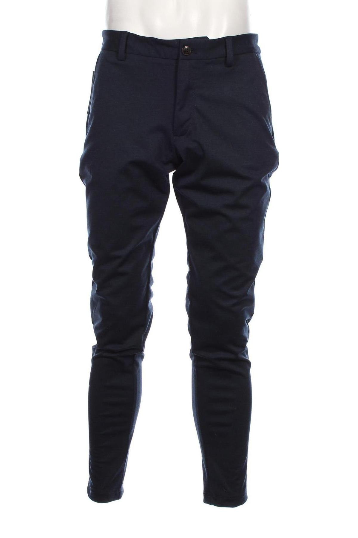 Ανδρικό παντελόνι Jack & Jones, Μέγεθος L, Χρώμα Μπλέ, Τιμή 23,97 €