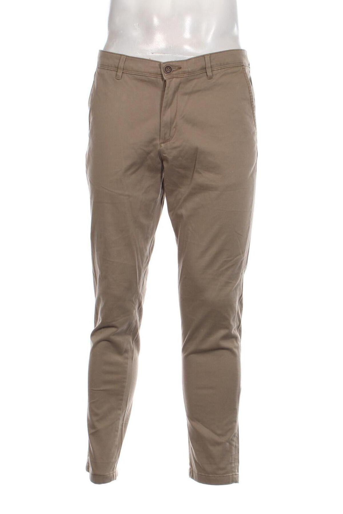 Мъжки панталон Jack & Jones, Размер M, Цвят Бежов, Цена 13,95 лв.