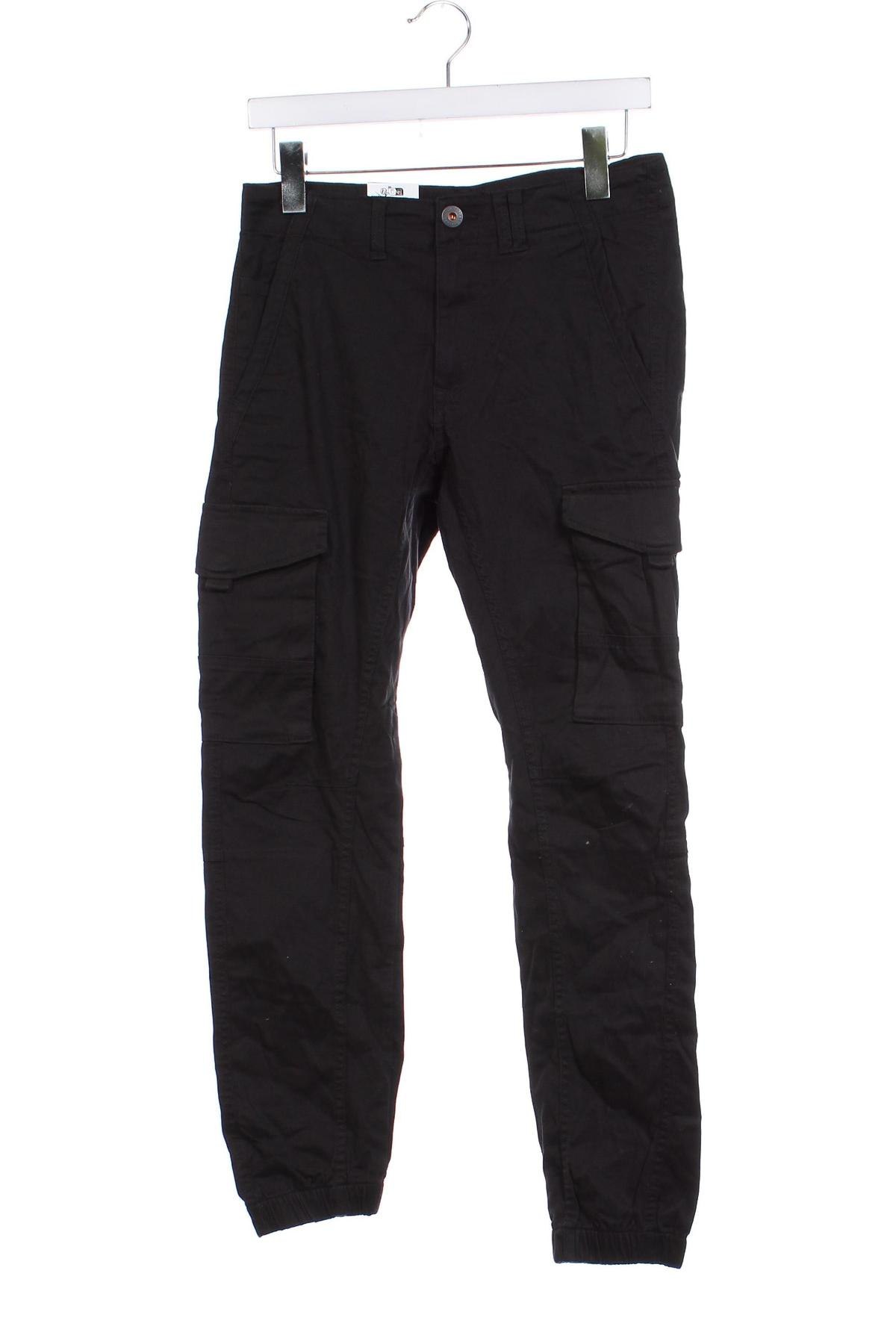Мъжки панталон Jack & Jones, Размер M, Цвят Черен, Цена 14,88 лв.