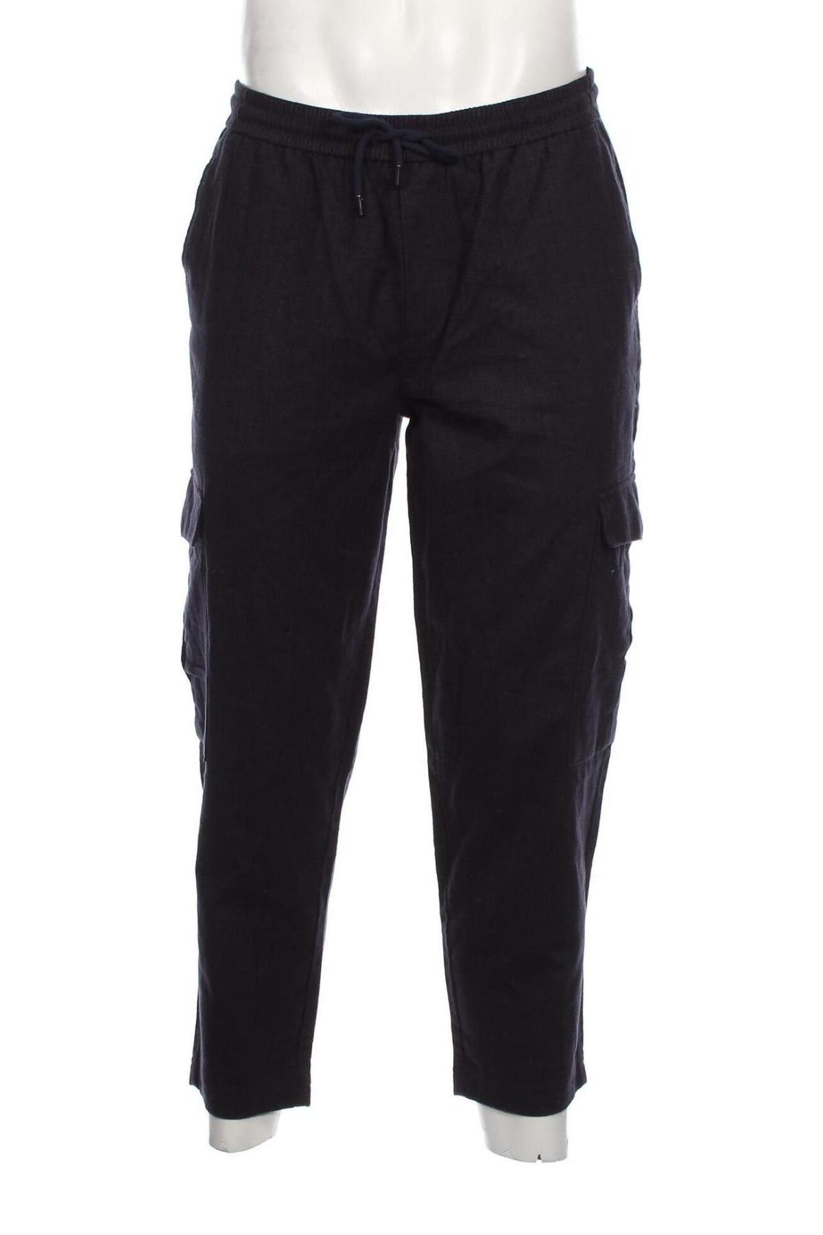 Ανδρικό παντελόνι Jack & Jones, Μέγεθος L, Χρώμα Μπλέ, Τιμή 16,78 €