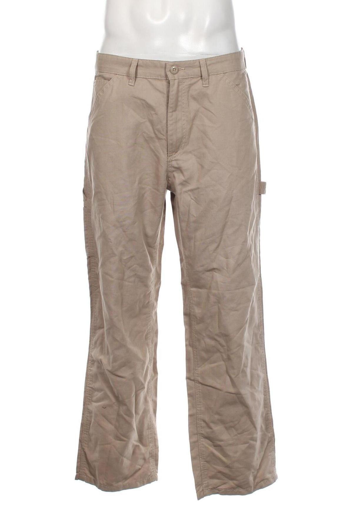 Мъжки панталон Jack & Jones, Размер L, Цвят Бежов, Цена 27,90 лв.