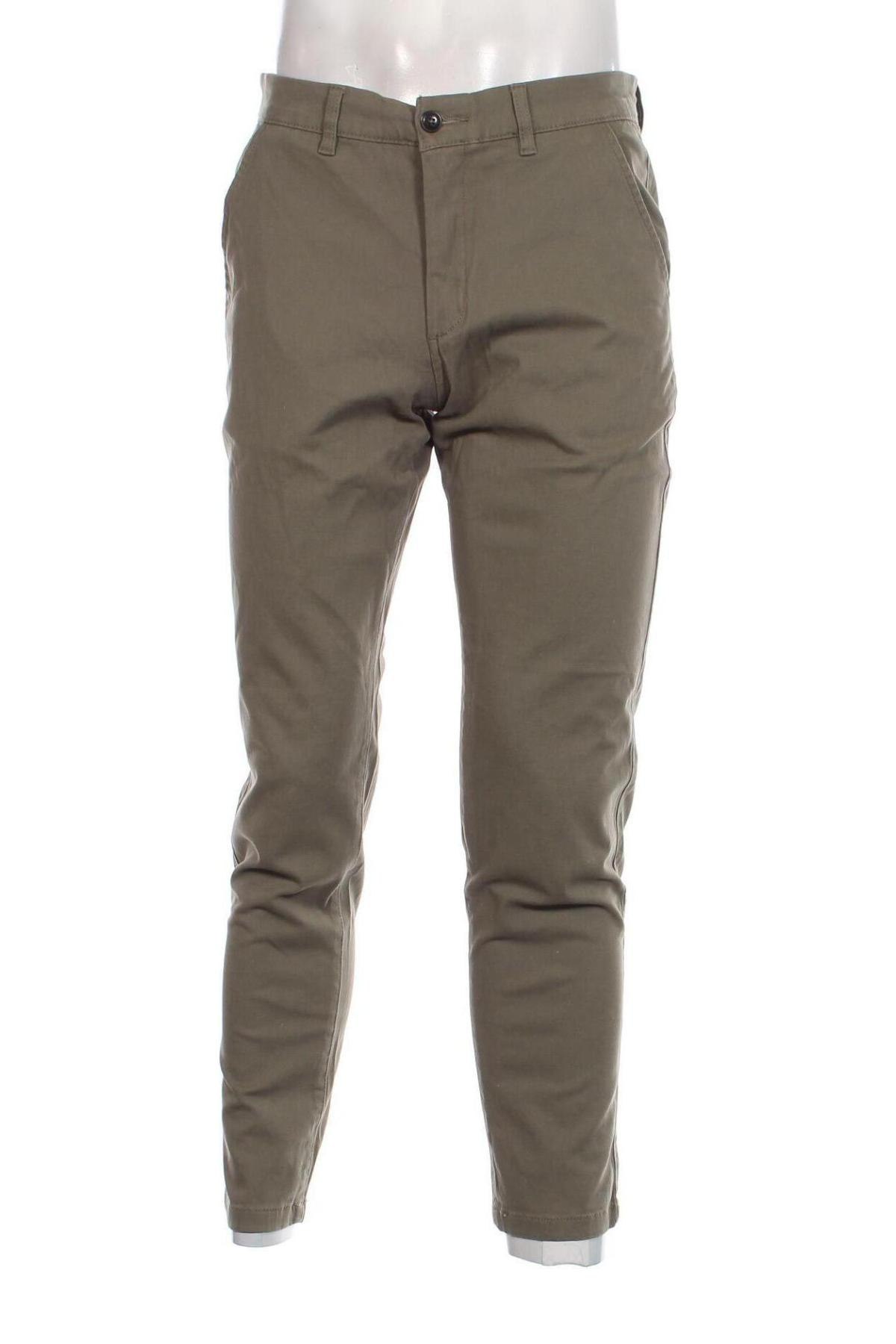Мъжки панталон Jack & Jones, Размер M, Цвят Зелен, Цена 19,53 лв.