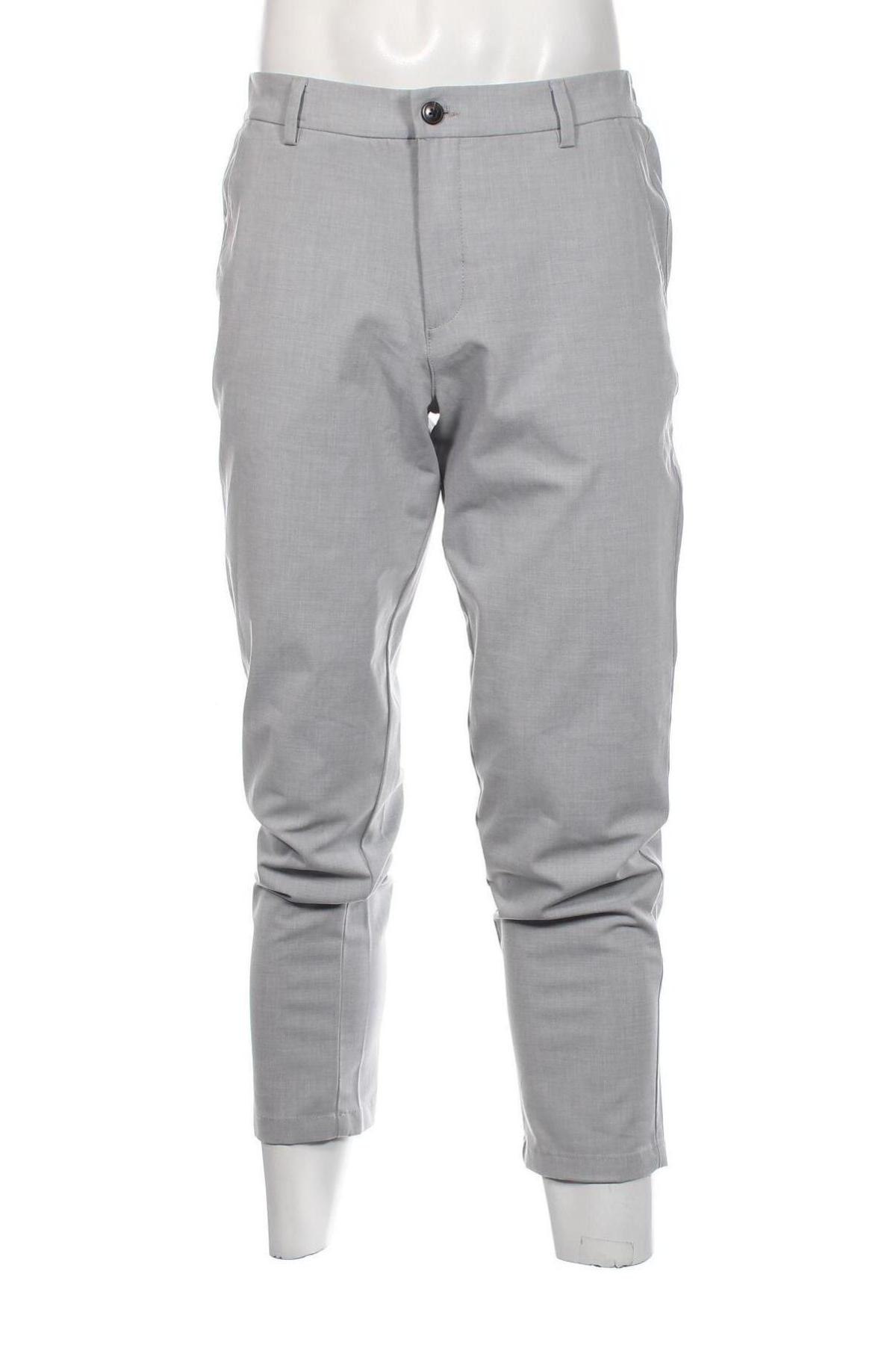 Мъжки панталон Jack & Jones, Размер L, Цвят Сив, Цена 32,55 лв.