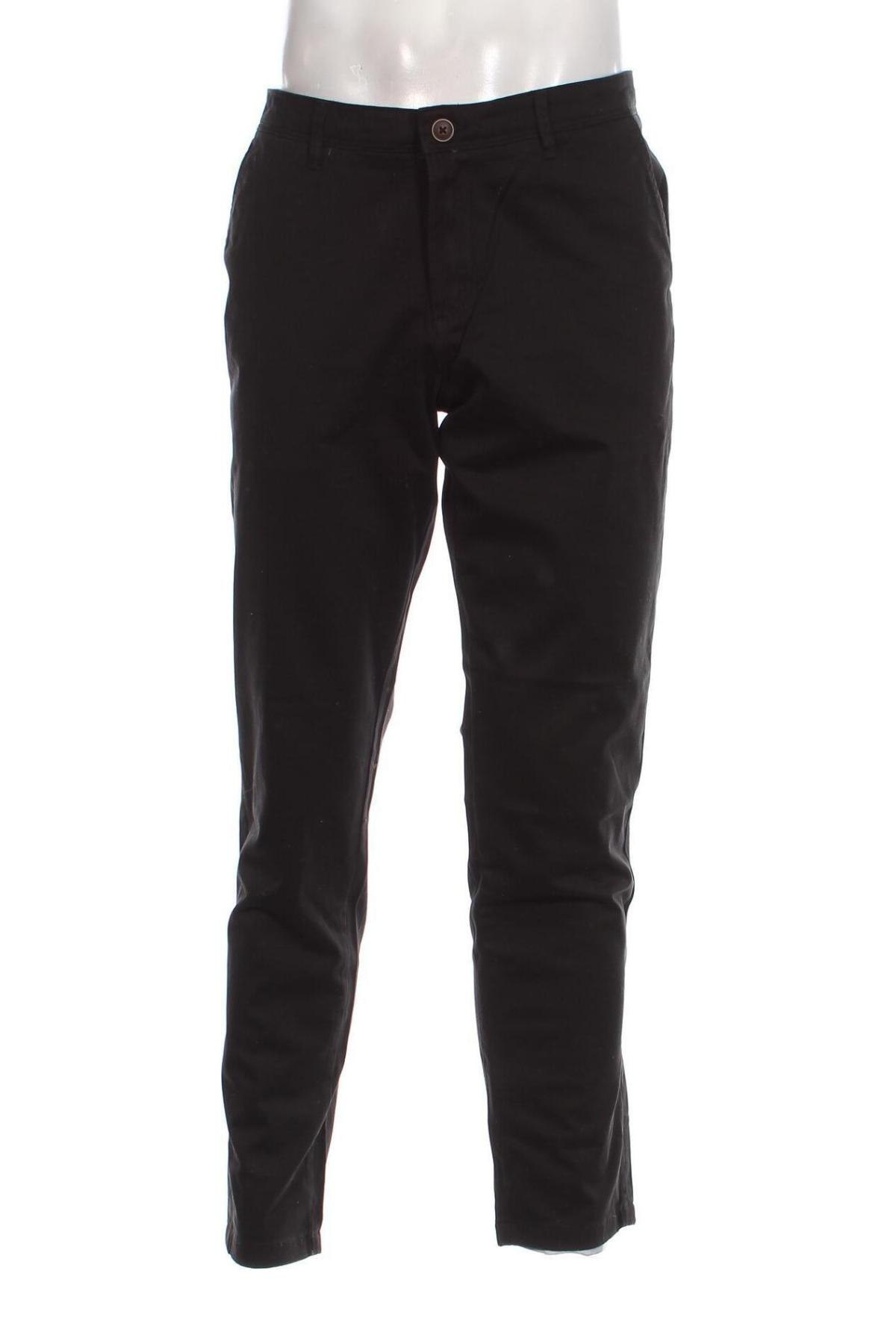 Мъжки панталон Jack & Jones, Размер L, Цвят Черен, Цена 93,00 лв.