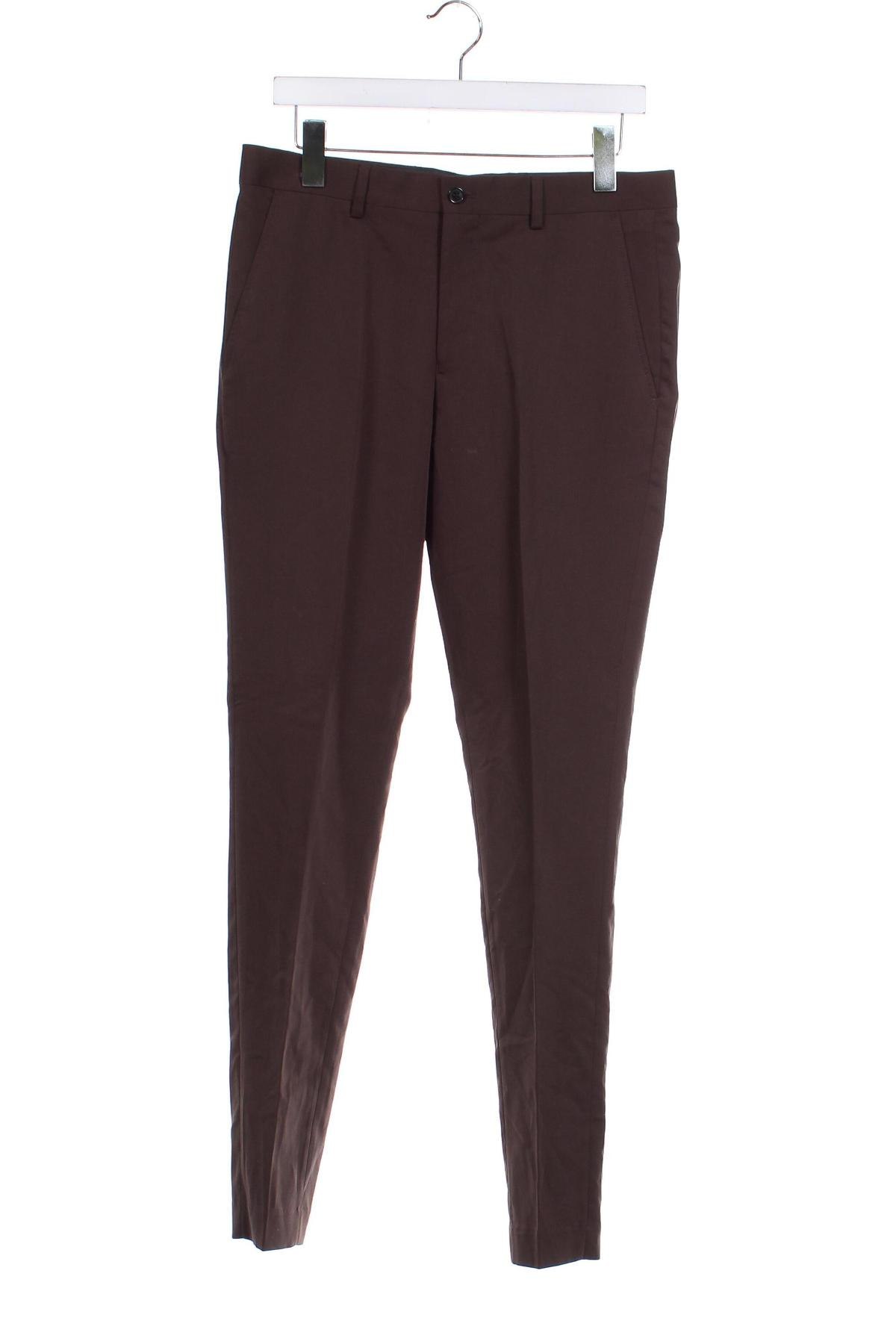 Ανδρικό παντελόνι Jack & Jones PREMIUM, Μέγεθος M, Χρώμα Καφέ, Τιμή 10,55 €