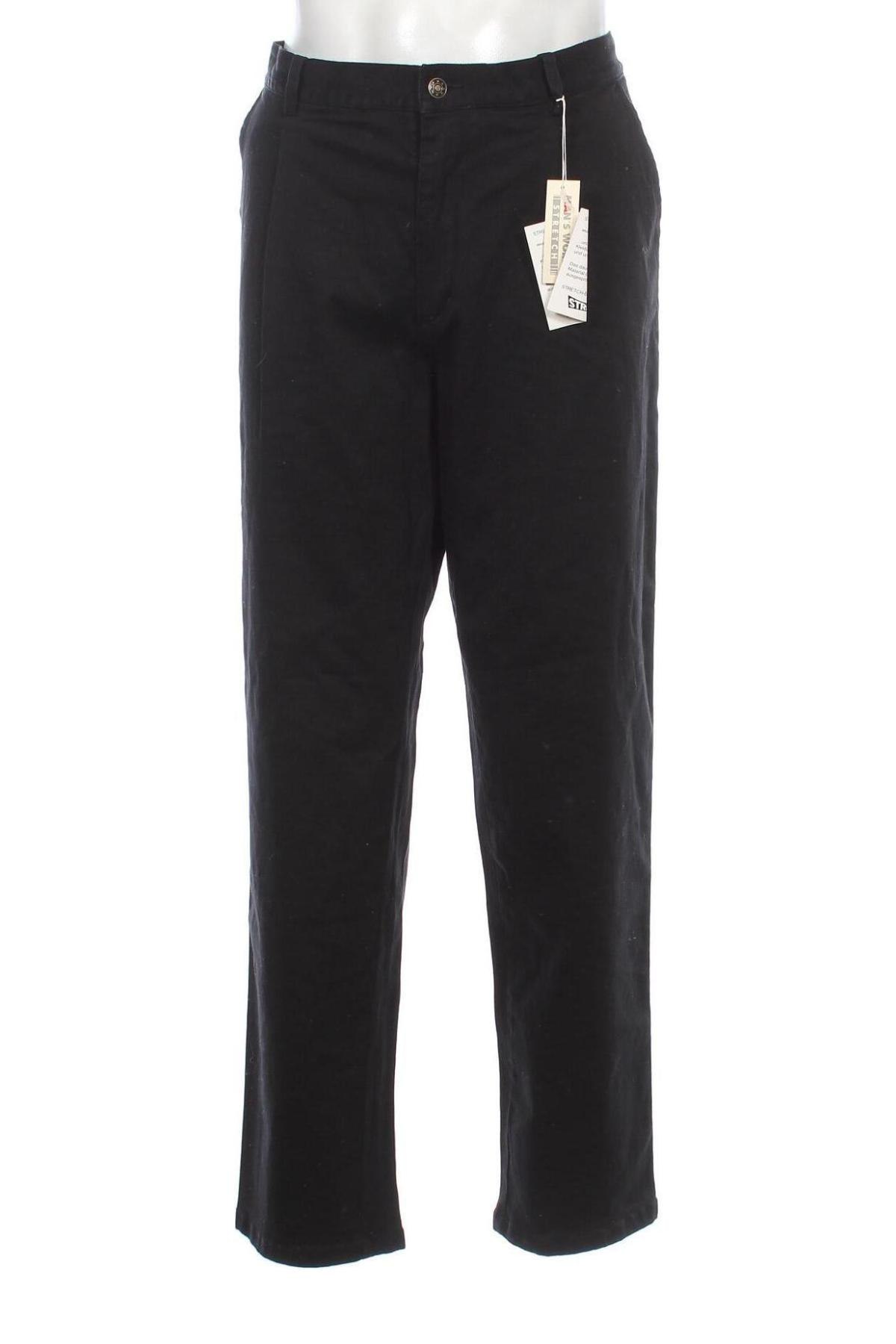 Ανδρικό παντελόνι Man's World, Μέγεθος L, Χρώμα Μαύρο, Τιμή 17,94 €