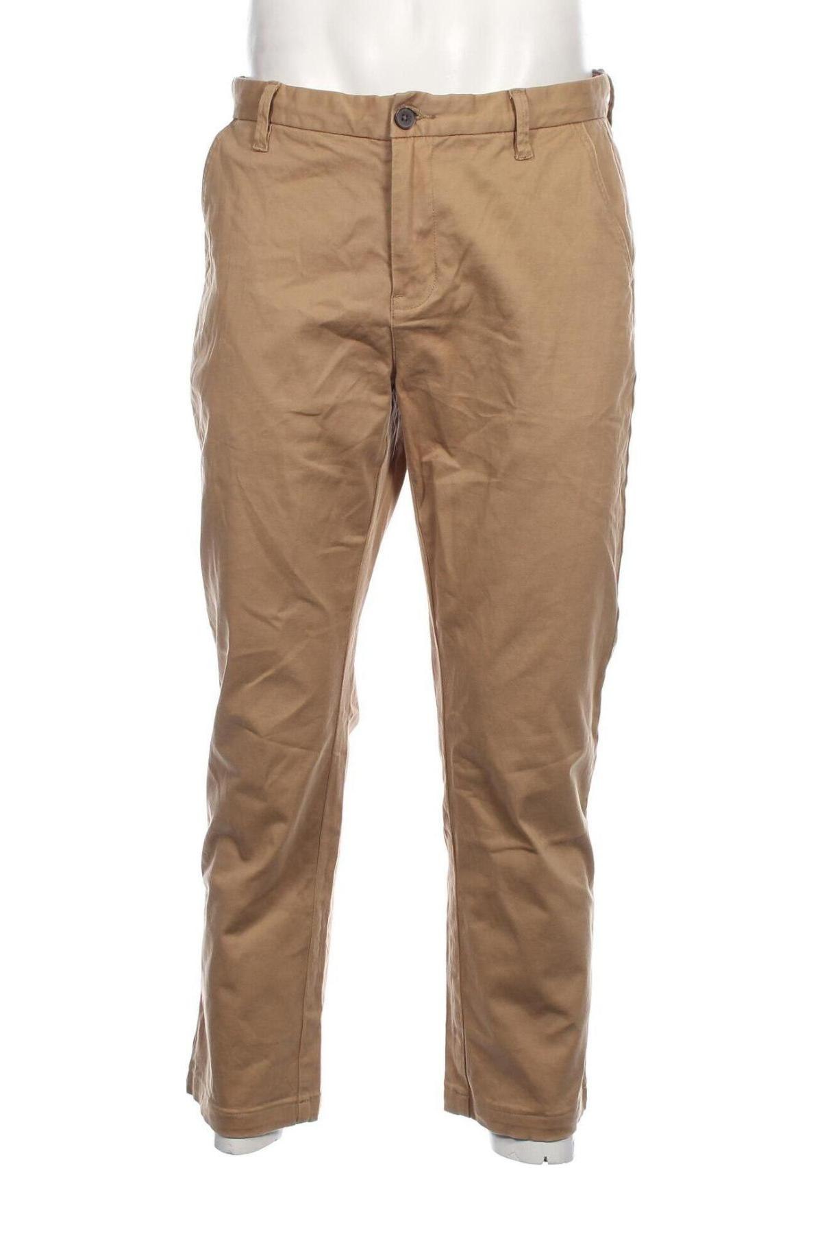 Pantaloni de bărbați Meraki, Mărime M, Culoare Bej, Preț 26,97 Lei