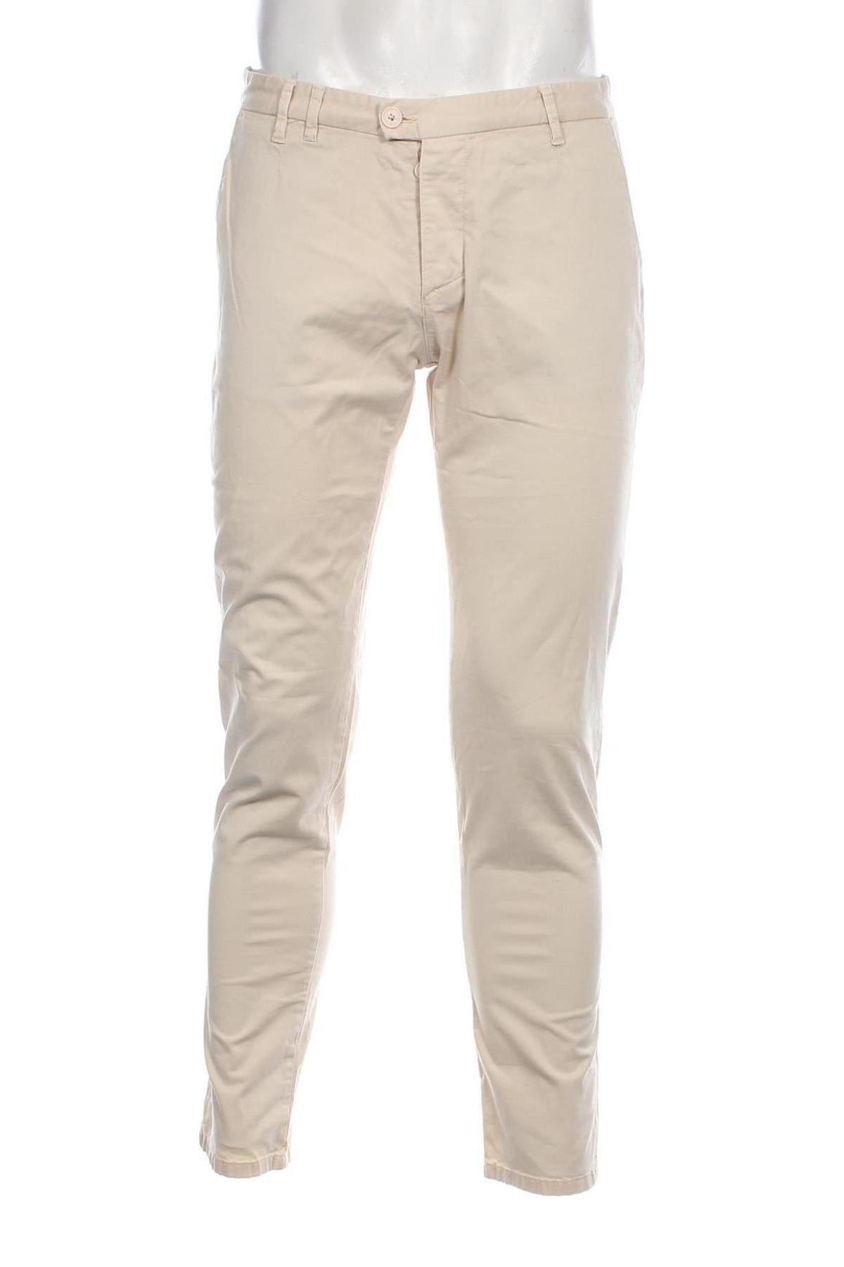 Мъжки панталон Officina 36, Размер L, Цвят Бежов, Цена 36,00 лв.