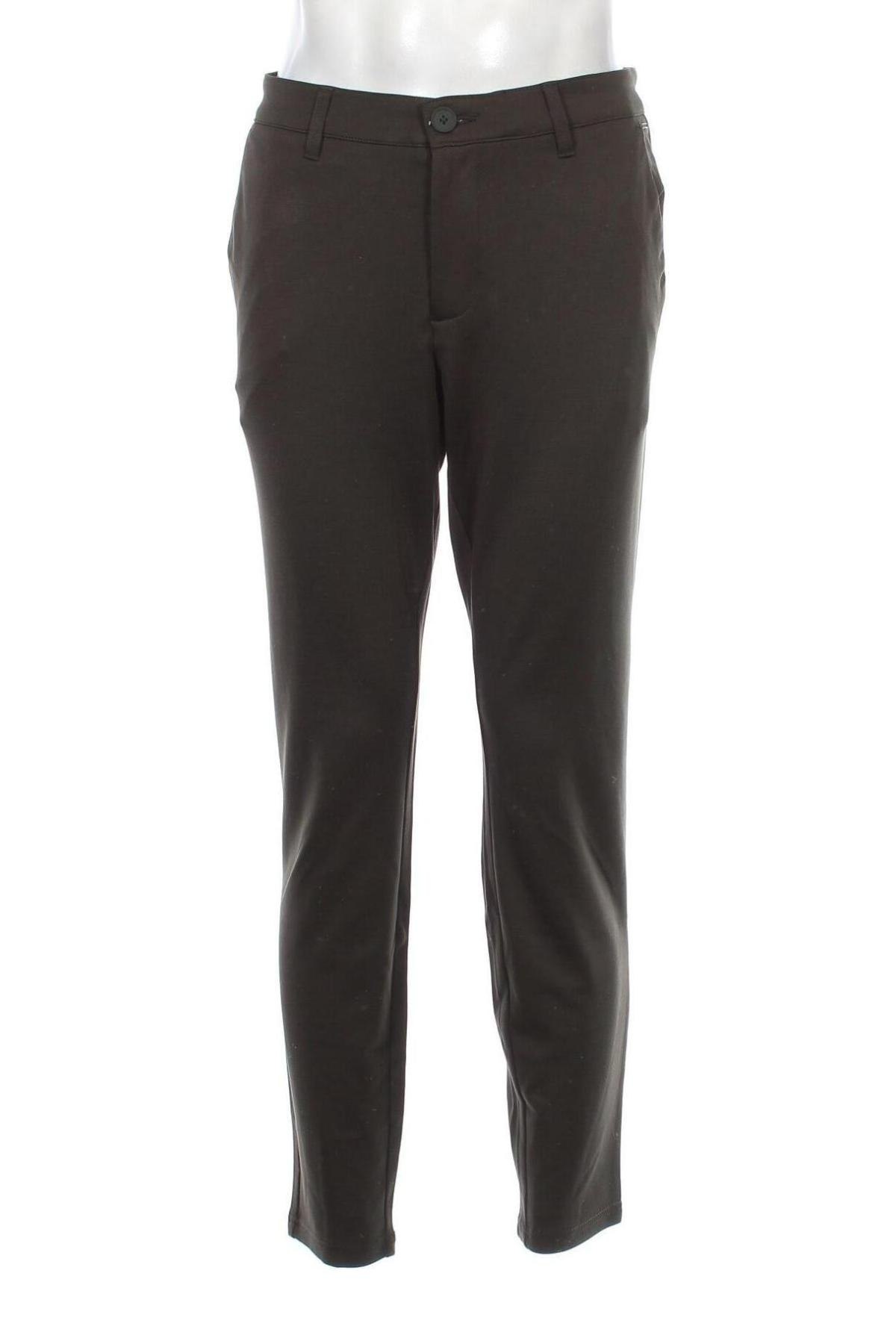 Мъжки панталон Only & Sons, Размер L, Цвят Зелен, Цена 6,90 лв.