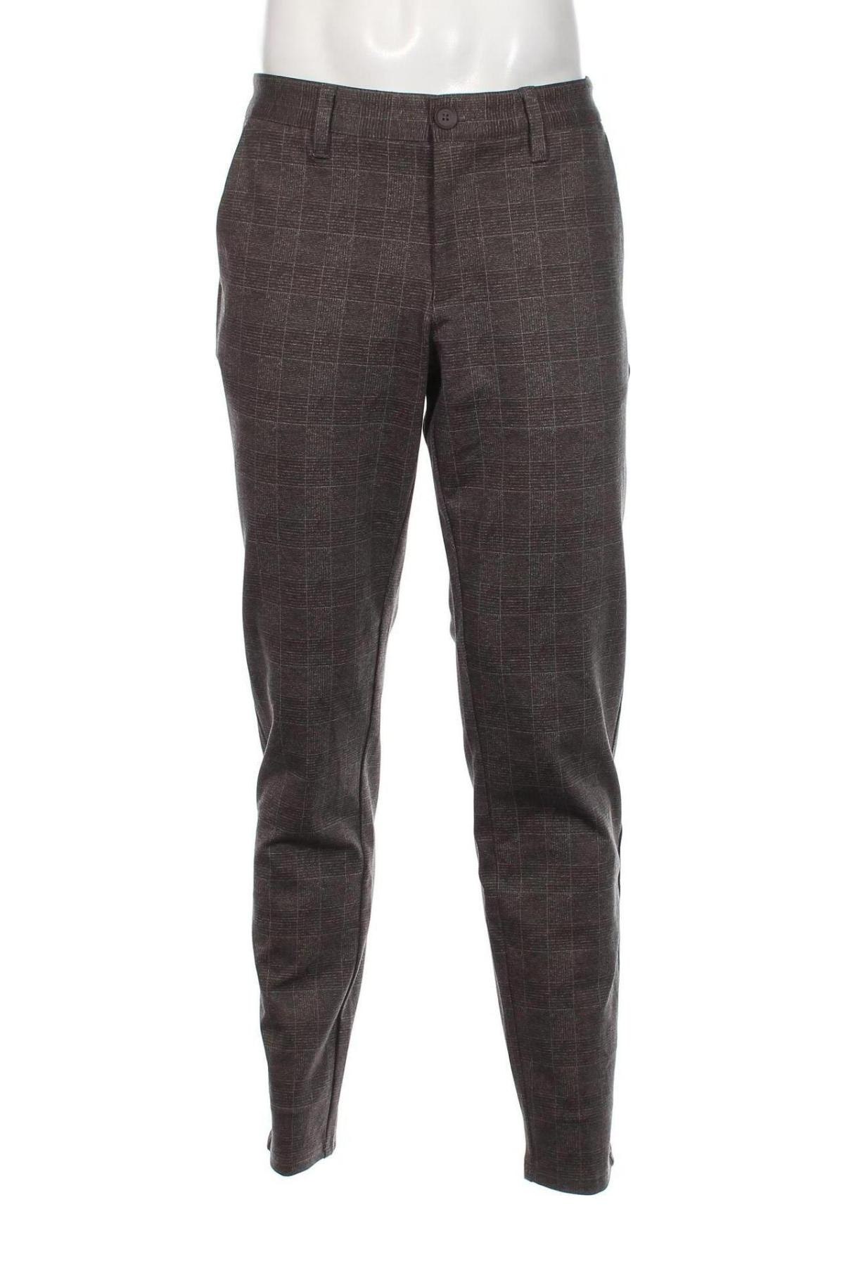 Мъжки панталон Only & Sons, Размер L, Цвят Кафяв, Цена 46,00 лв.