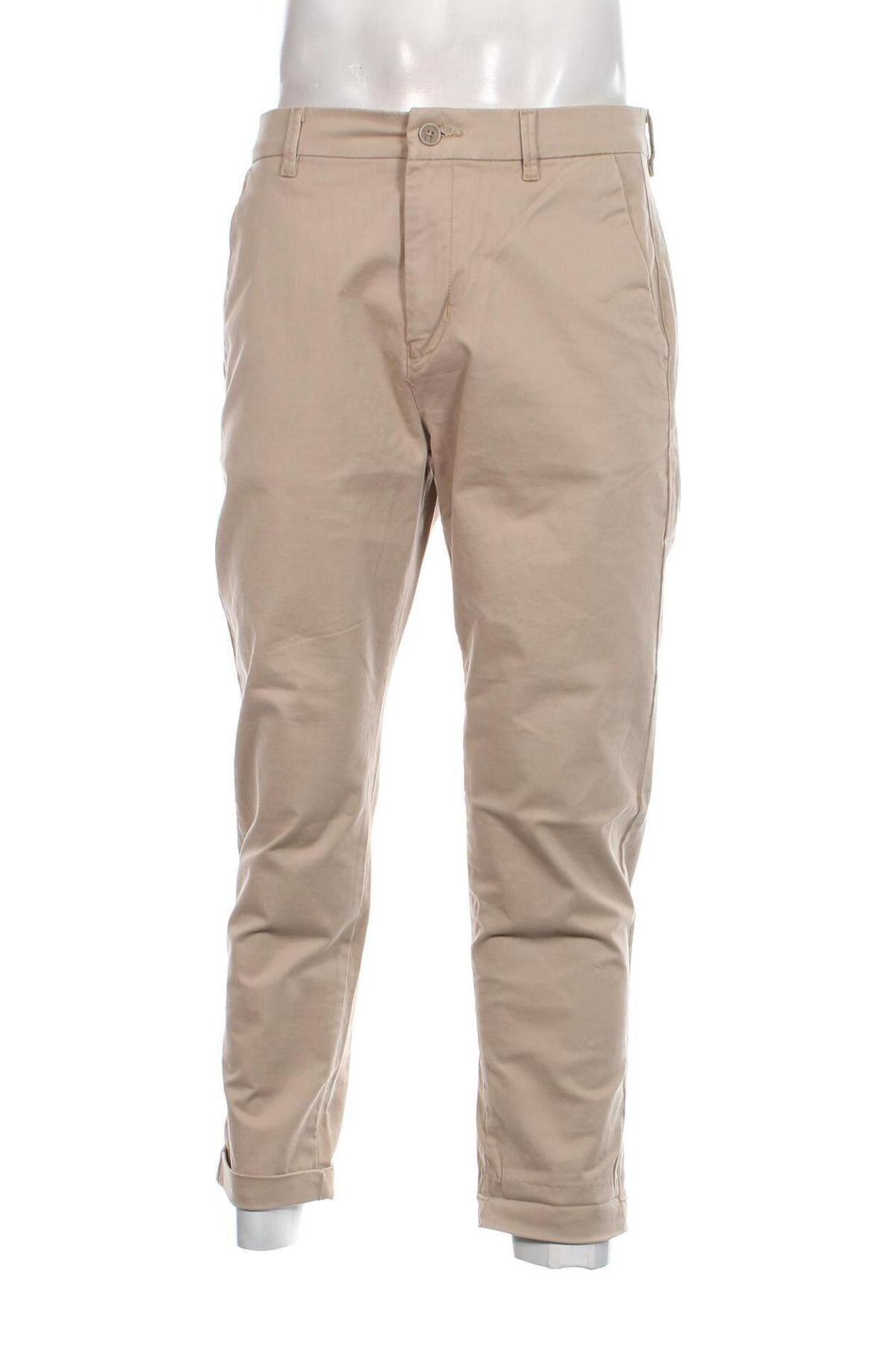 Мъжки панталон Only & Sons, Размер M, Цвят Бежов, Цена 14,72 лв.
