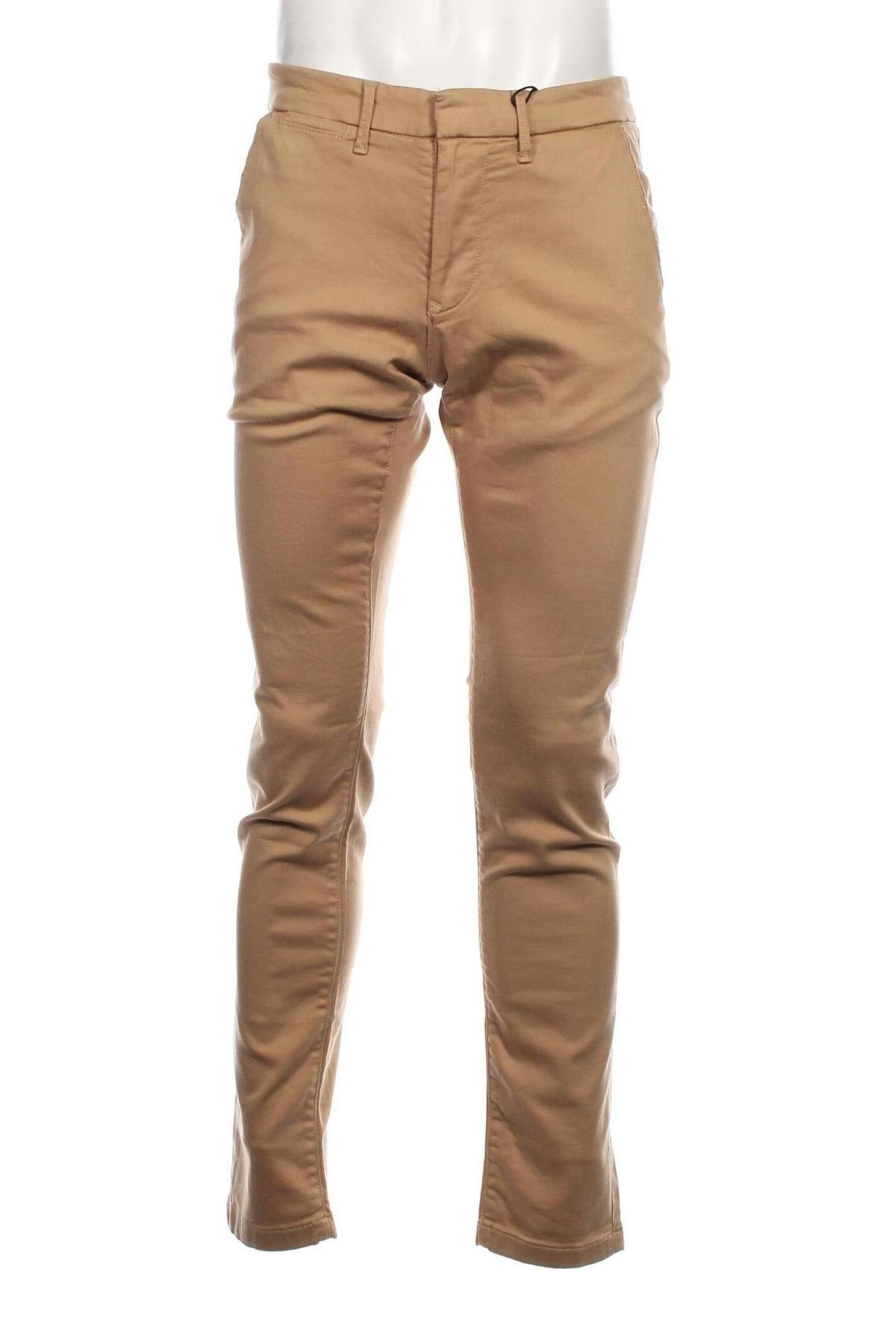 Pantaloni de bărbați Pepe Jeans, Mărime M, Culoare Maro, Preț 138,16 Lei