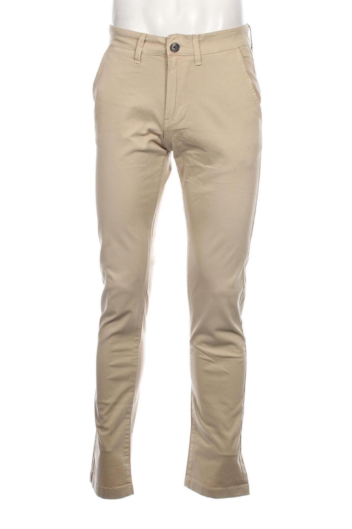 Pantaloni de bărbați Pepe Jeans, Mărime M, Culoare Bej, Preț 115,13 Lei