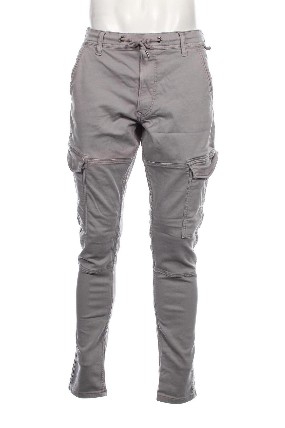 Pantaloni de bărbați Pepe Jeans, Mărime L, Culoare Gri, Preț 460,53 Lei