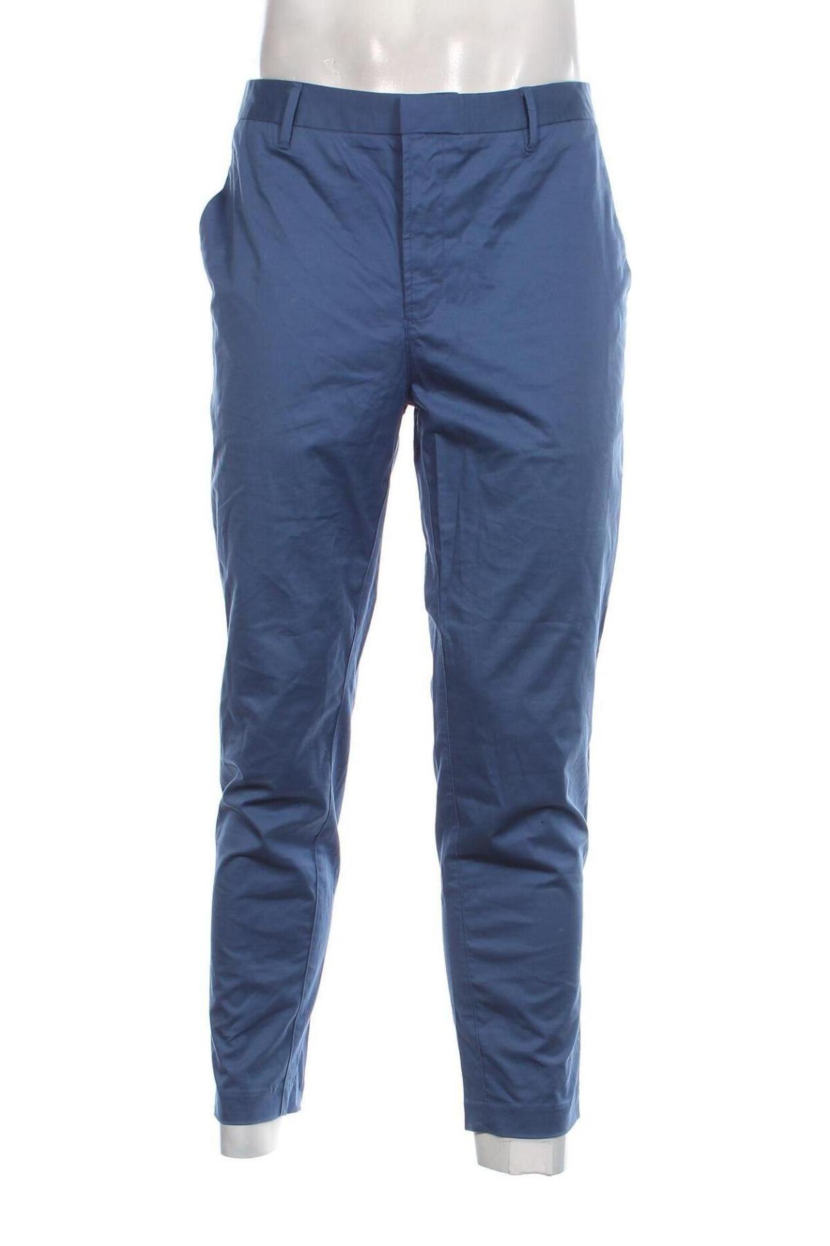 Pantaloni de bărbați River Island, Mărime L, Culoare Albastru, Preț 134,87 Lei