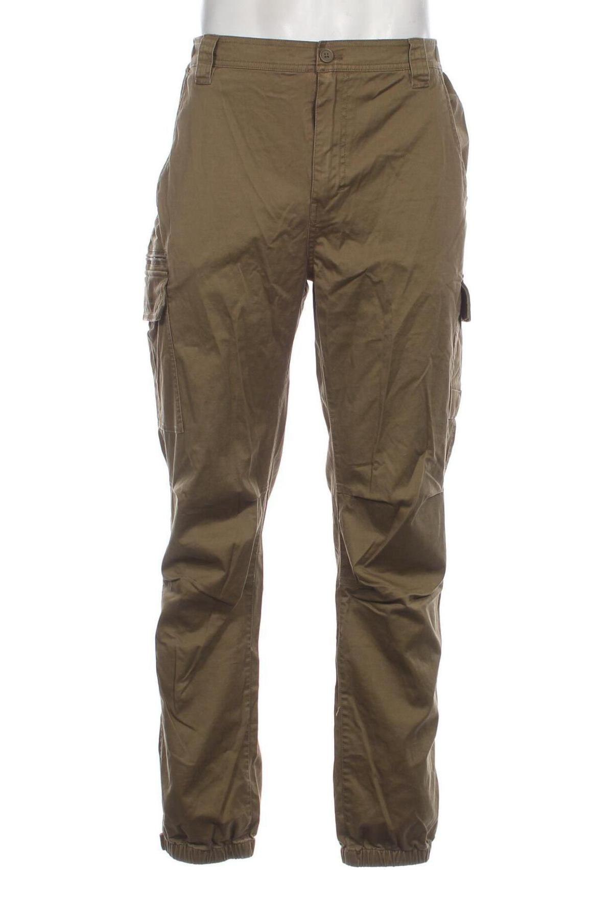 Ανδρικό παντελόνι Schott, Μέγεθος XL, Χρώμα Πράσινο, Τιμή 57,83 €