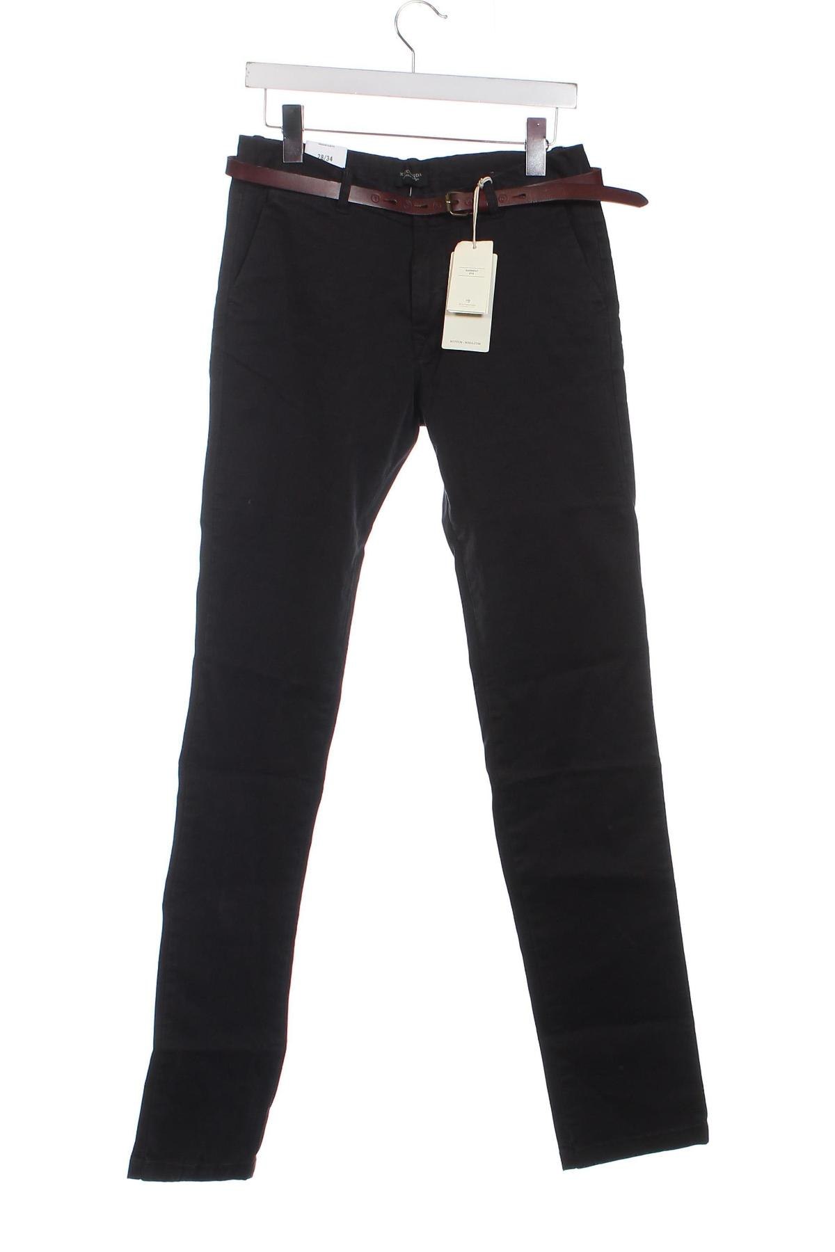 Pantaloni de bărbați Scotch & Soda, Mărime M, Culoare Negru, Preț 671,05 Lei