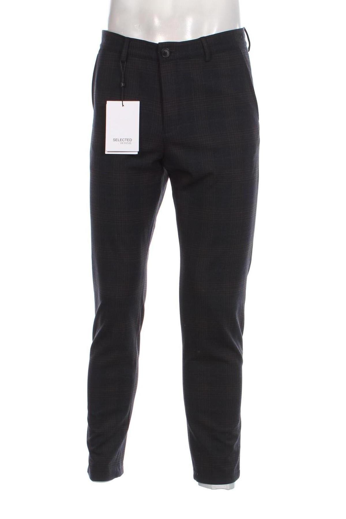 Мъжки панталон Selected Homme, Размер M, Цвят Многоцветен, Цена 27,00 лв.