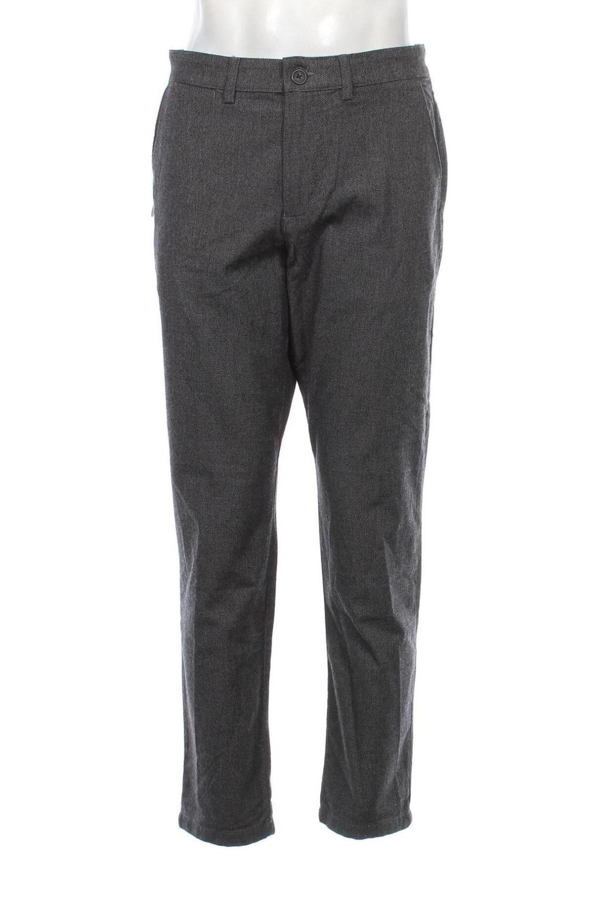 Pantaloni de bărbați Selected Homme, Mărime L, Culoare Gri, Preț 53,29 Lei
