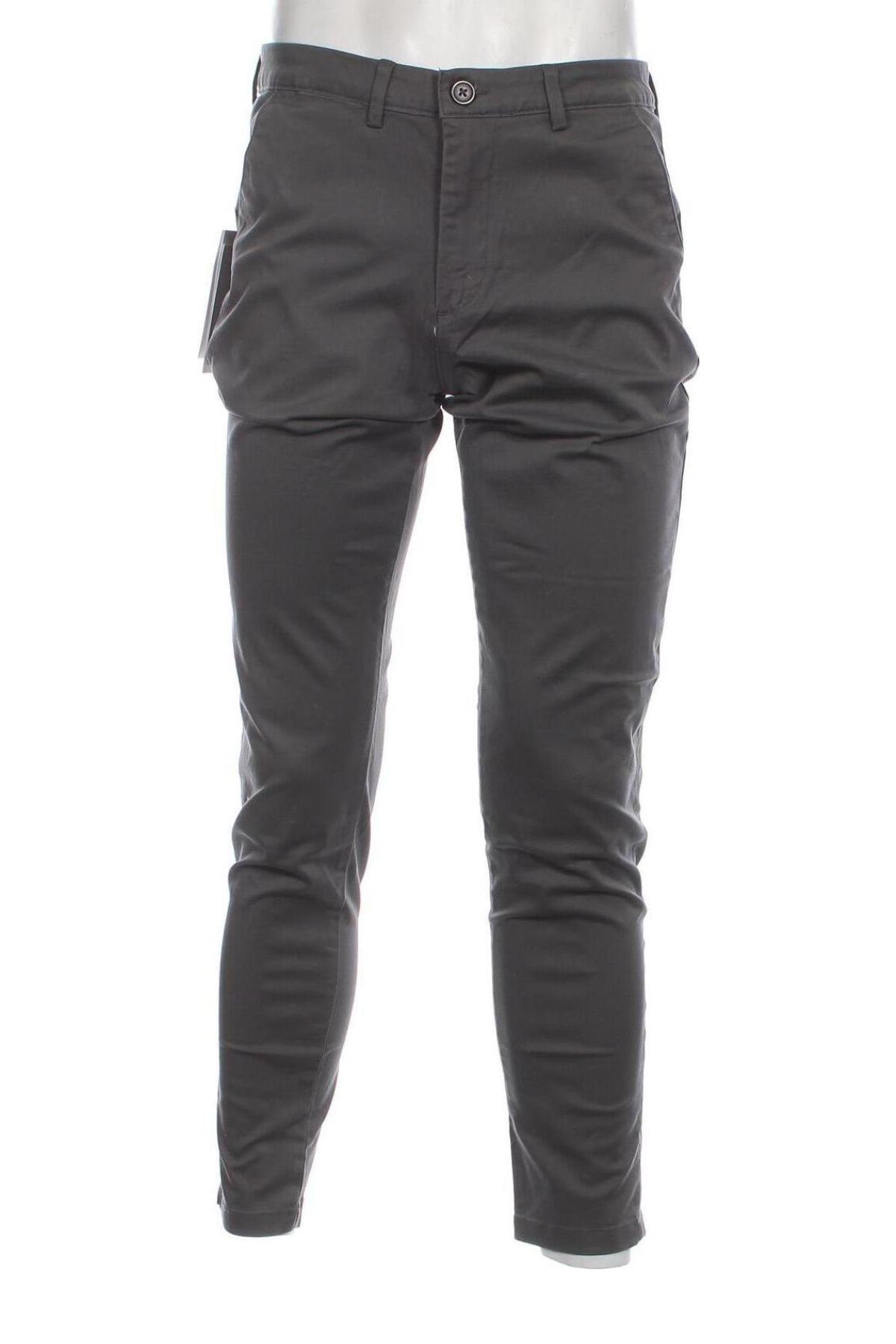 Pantaloni de bărbați Selected Homme, Mărime M, Culoare Gri, Preț 124,34 Lei