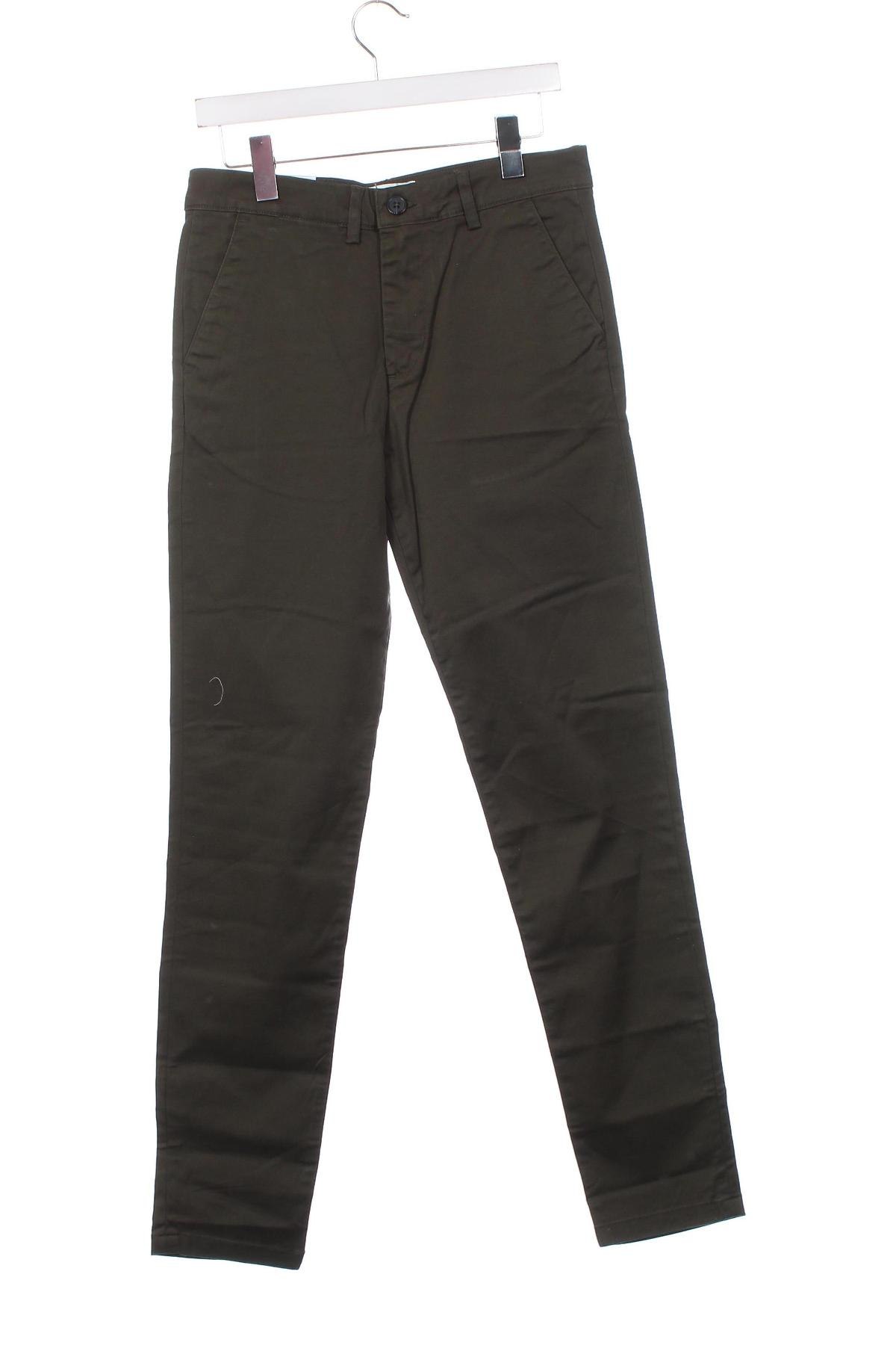 Мъжки панталон Selected Homme, Размер S, Цвят Зелен, Цена 21,60 лв.