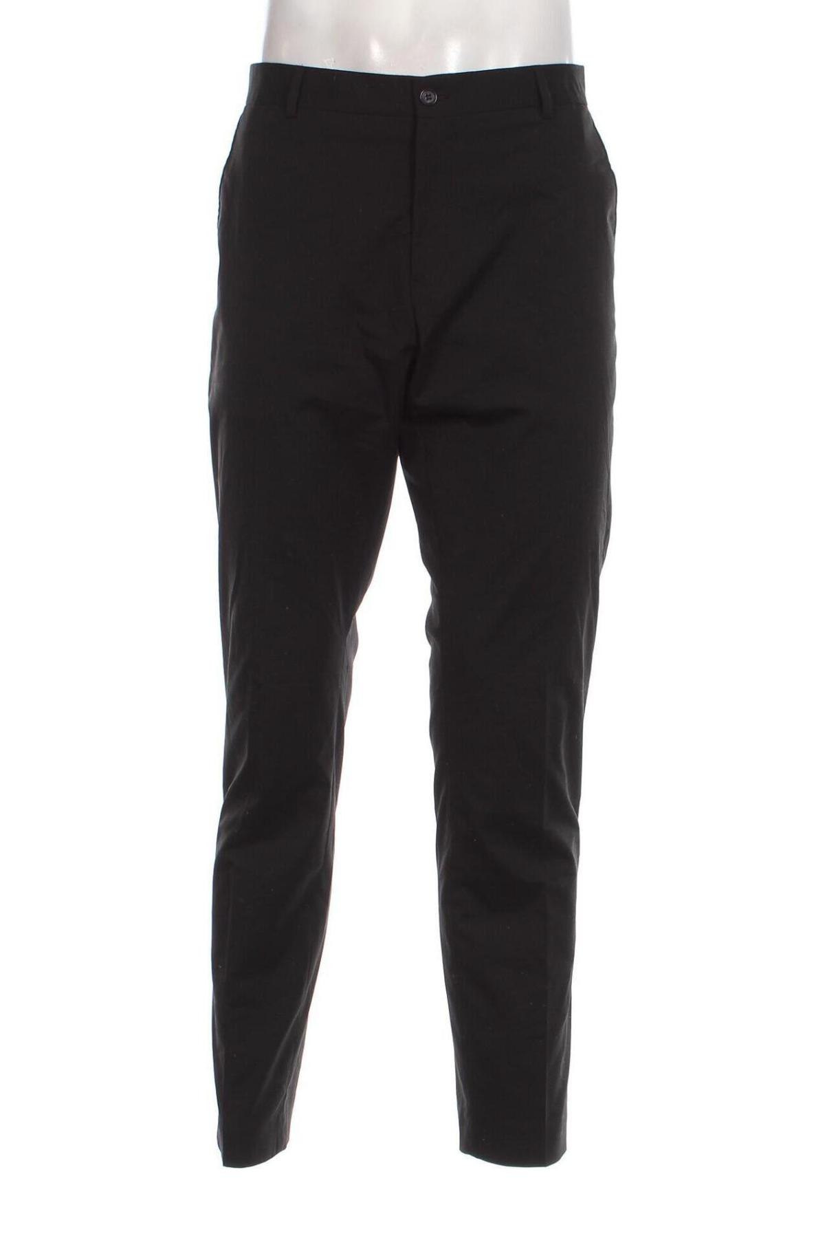 Мъжки панталон Selected Homme, Размер L, Цвят Черен, Цена 48,00 лв.