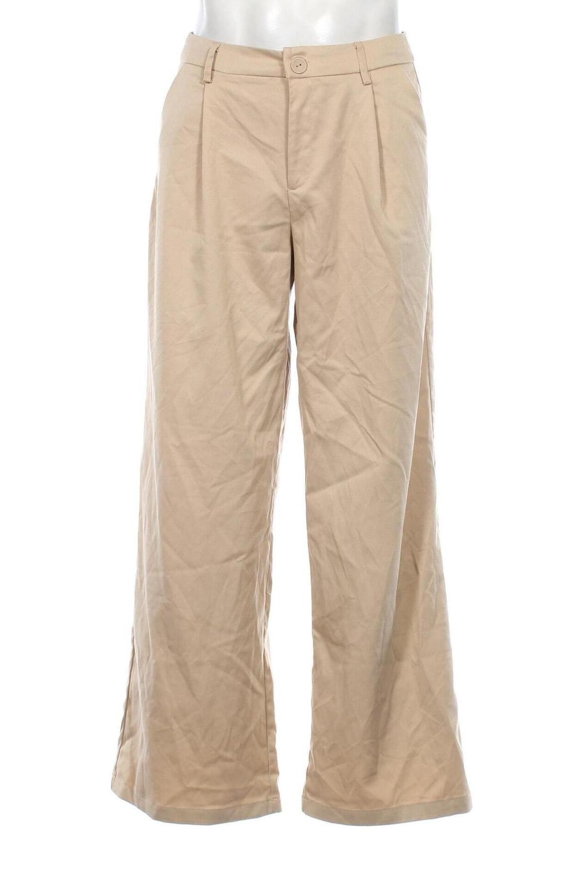 Ανδρικό παντελόνι Sinsay, Μέγεθος M, Χρώμα Εκρού, Τιμή 7,56 €
