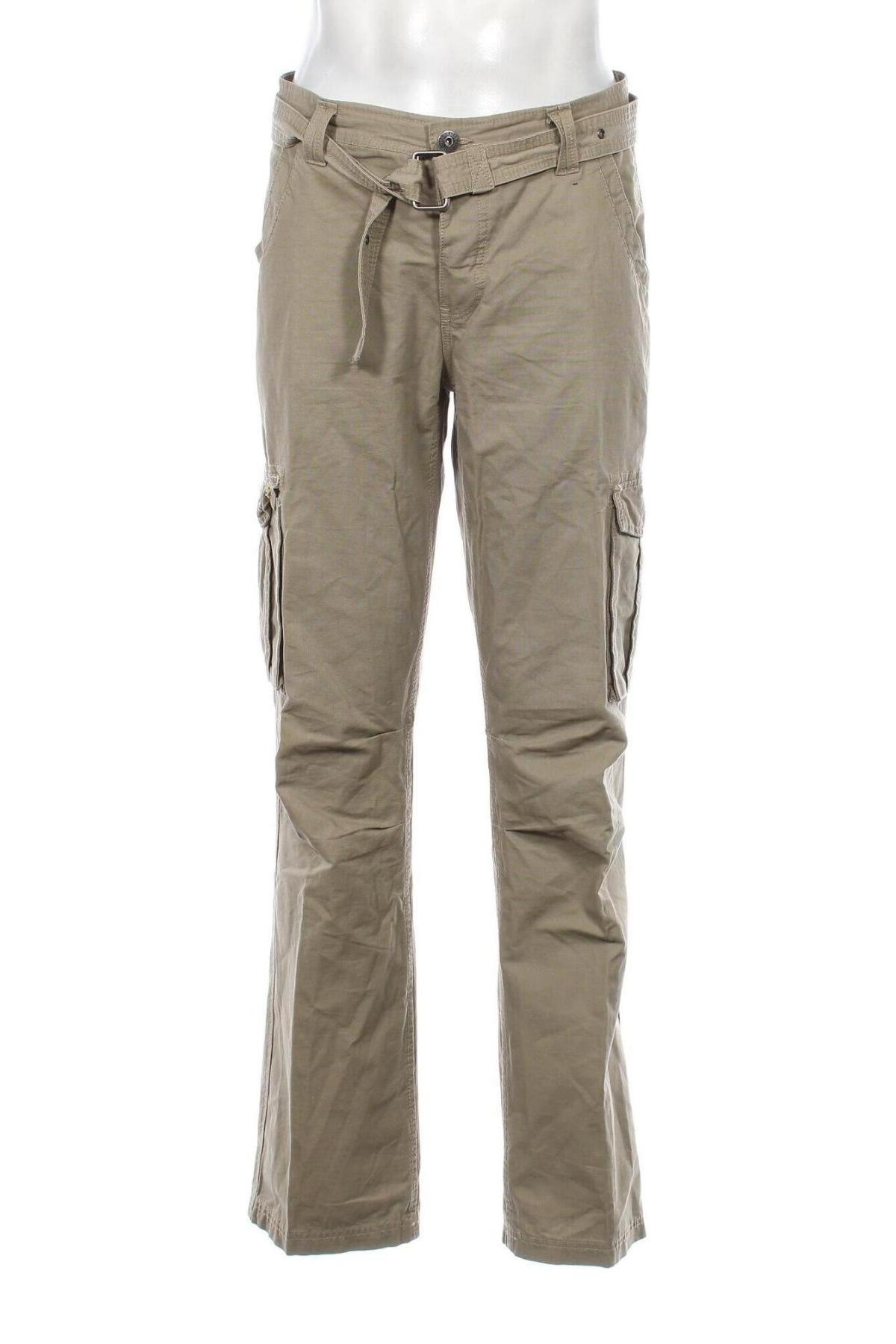 Pantaloni de bărbați Southern Denim, Mărime L, Culoare Verde, Preț 28,78 Lei