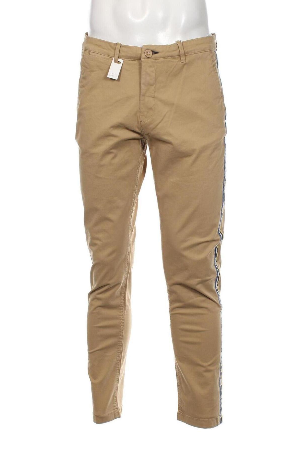 Ανδρικό παντελόνι Springfield, Μέγεθος M, Χρώμα Καφέ, Τιμή 47,94 €