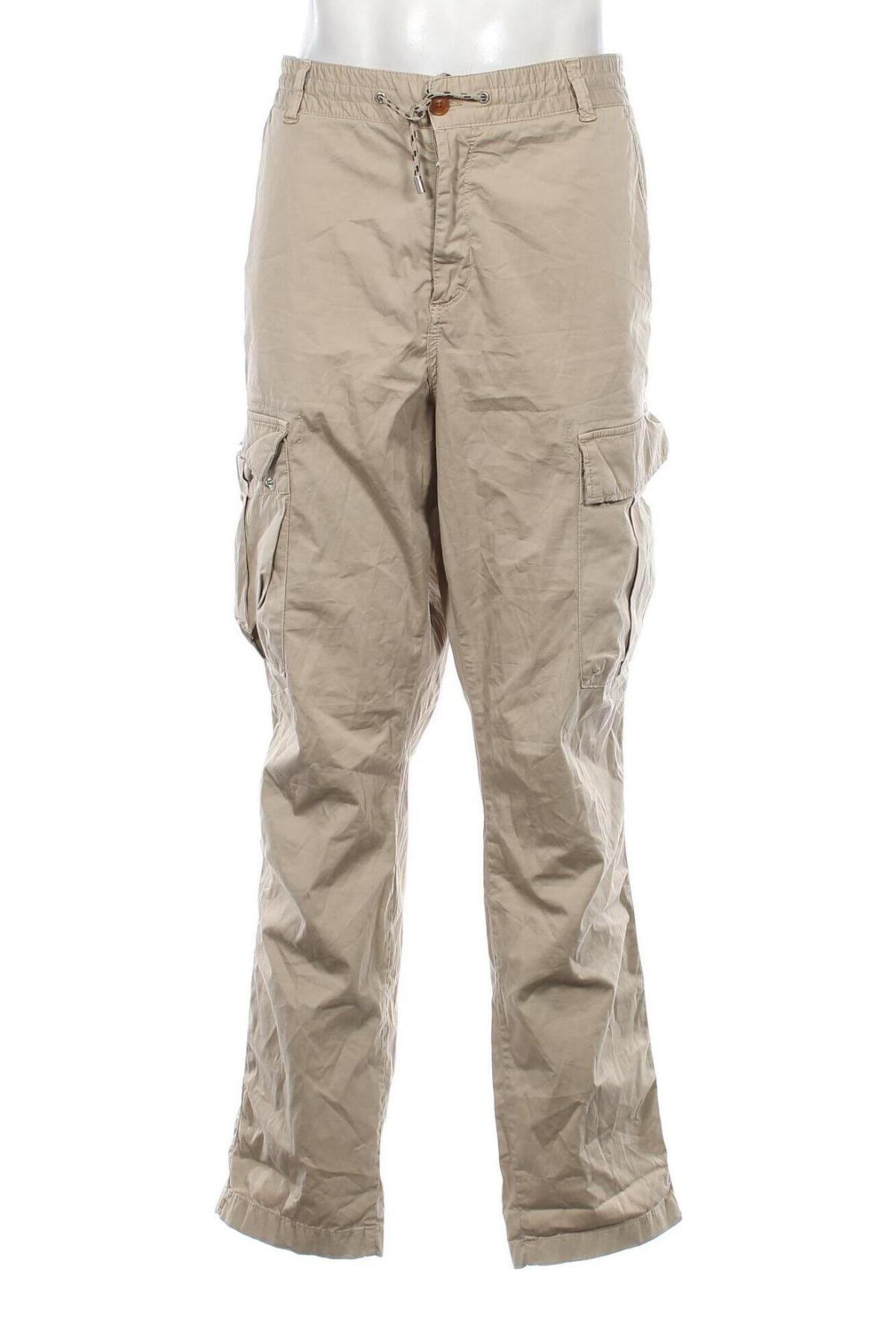 Pantaloni de bărbați Strellson, Mărime XL, Culoare Bej, Preț 203,95 Lei