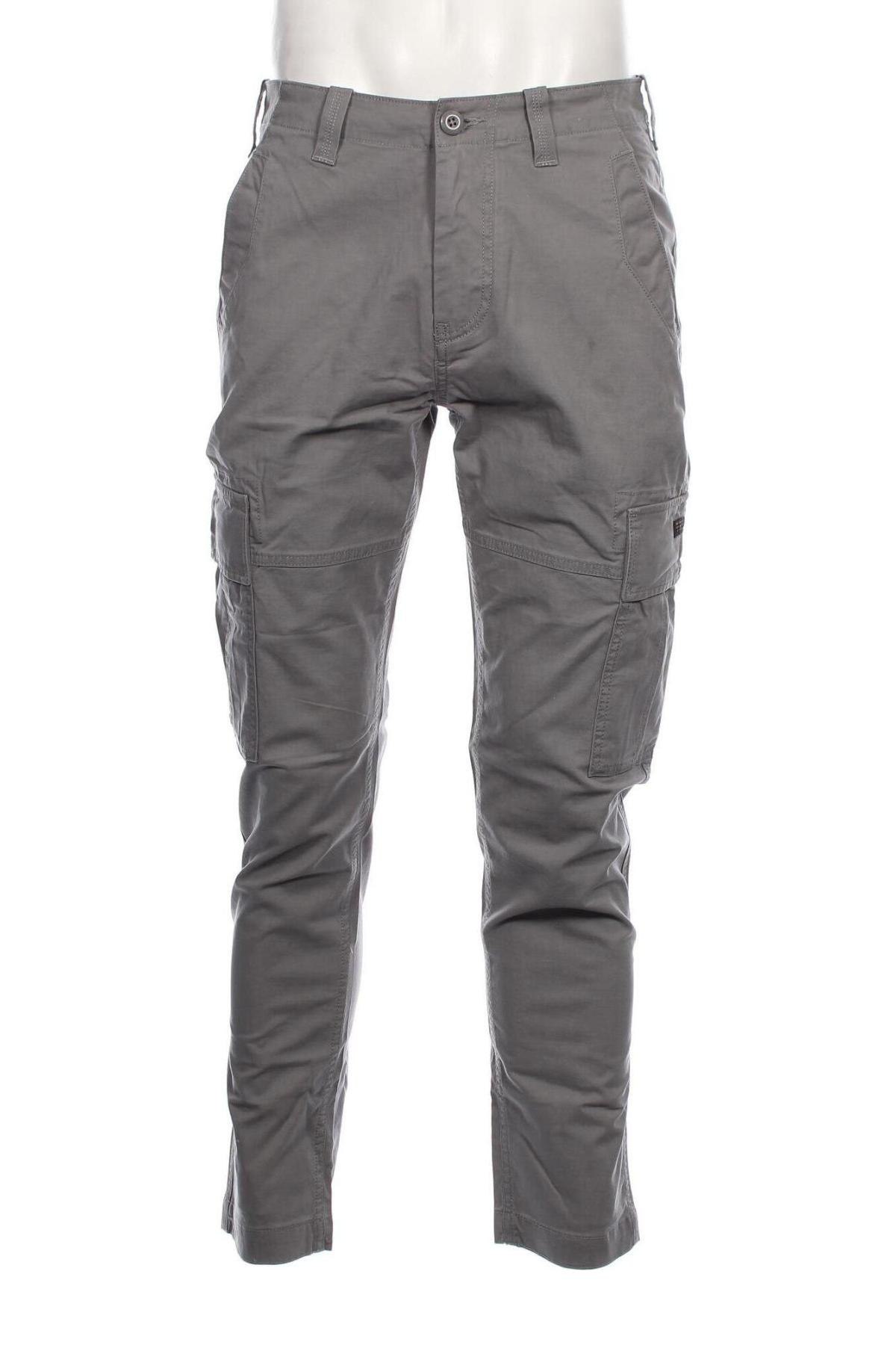 Ανδρικό παντελόνι Superdry, Μέγεθος M, Χρώμα Γκρί, Τιμή 27,32 €