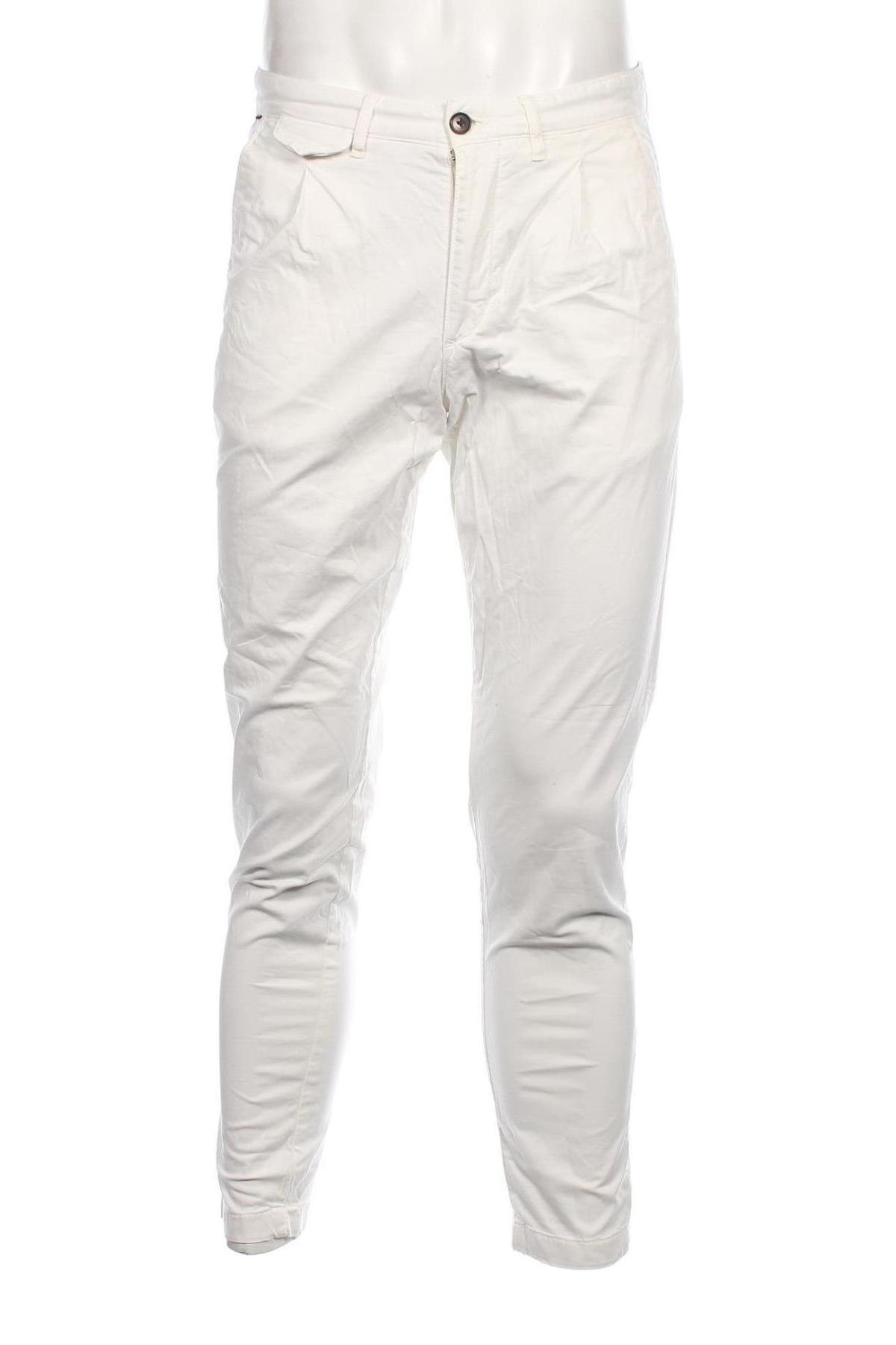 Ανδρικό παντελόνι Tommy Hilfiger, Μέγεθος M, Χρώμα Λευκό, Τιμή 36,80 €