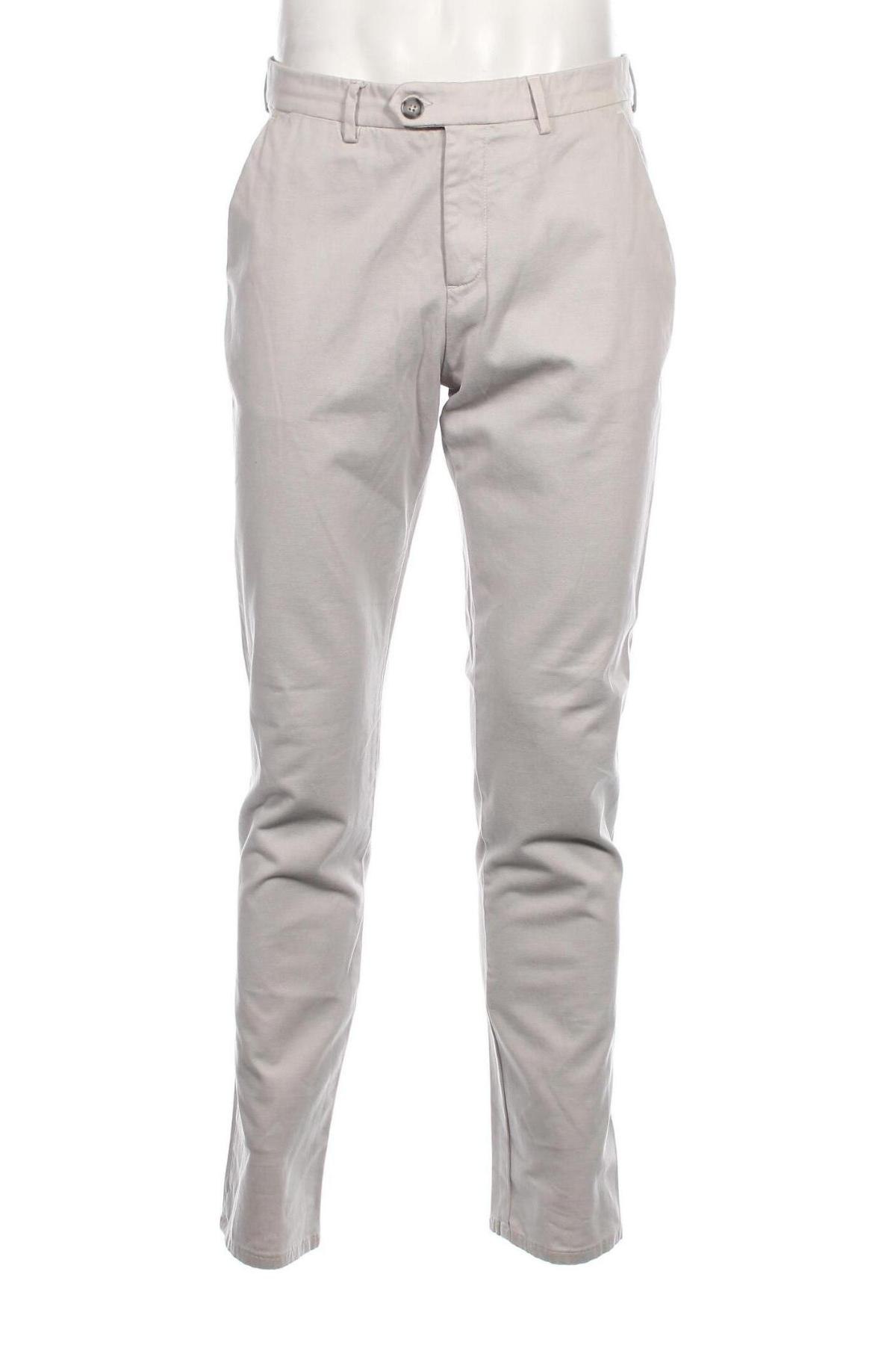 Pantaloni de bărbați Trussardi, Mărime M, Culoare Gri, Preț 671,05 Lei