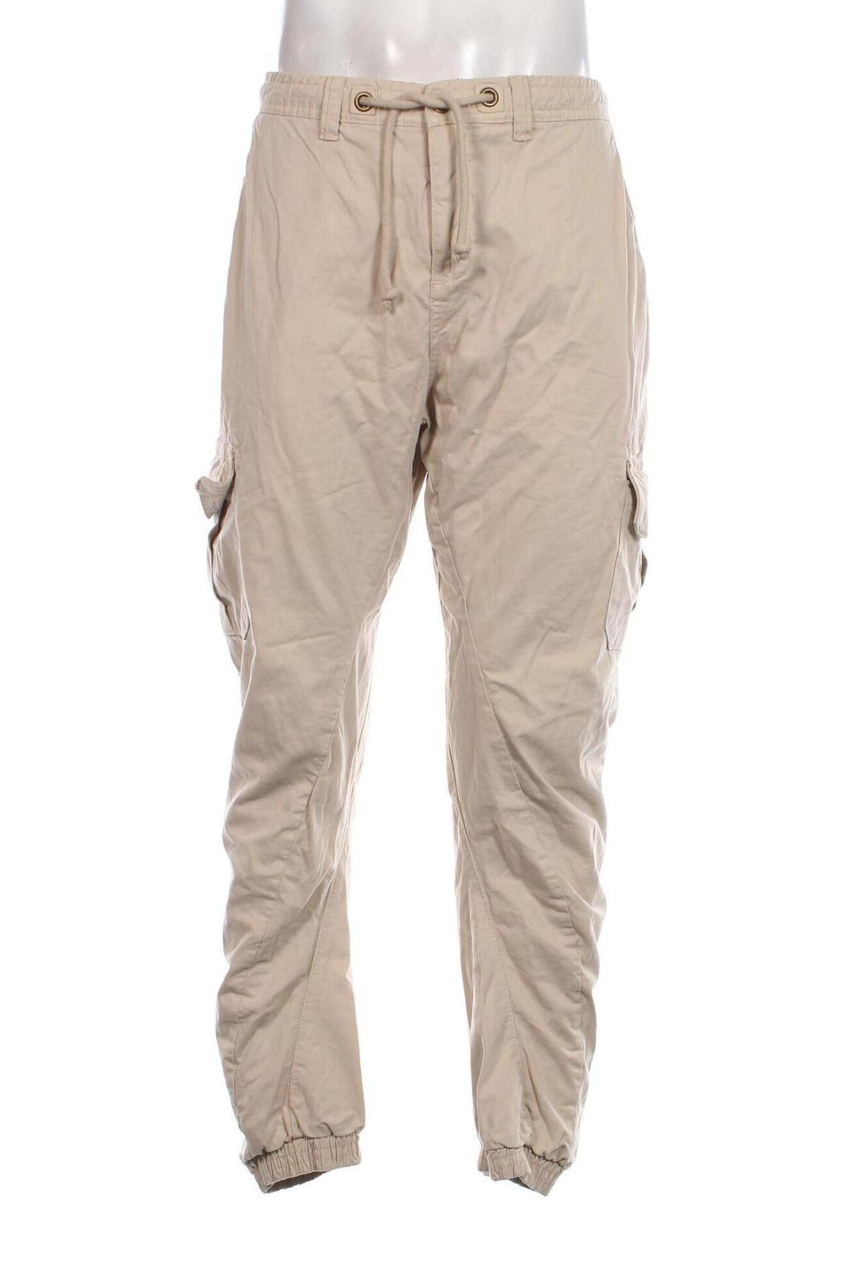 Мъжки панталон Urban Classics, Размер XL, Цвят Бежов, Цена 77,00 лв.