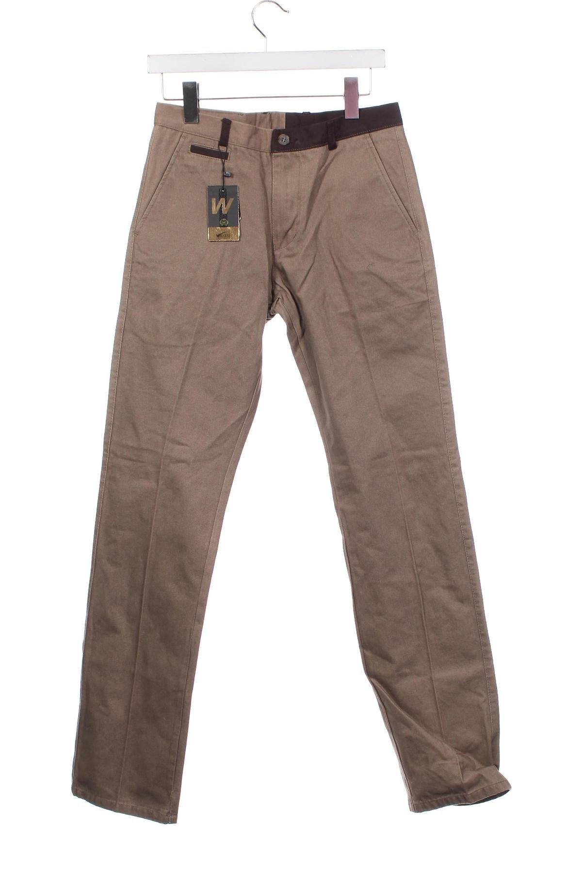Мъжки панталон Wessi, Размер XS, Цвят Кафяв, Цена 25,22 лв.